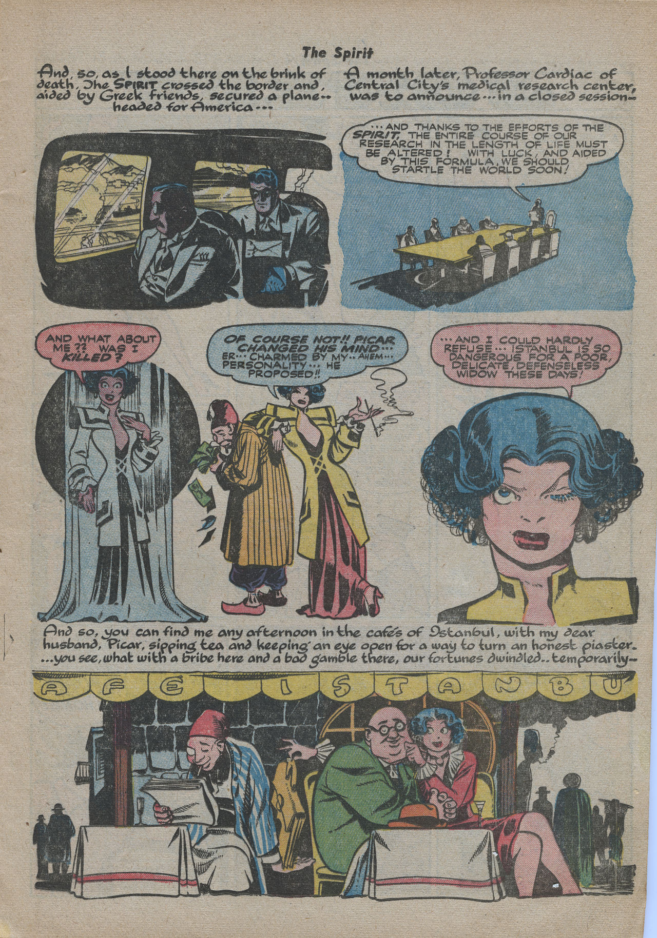Read online The Spirit (1944) comic -  Issue #21 - 9
