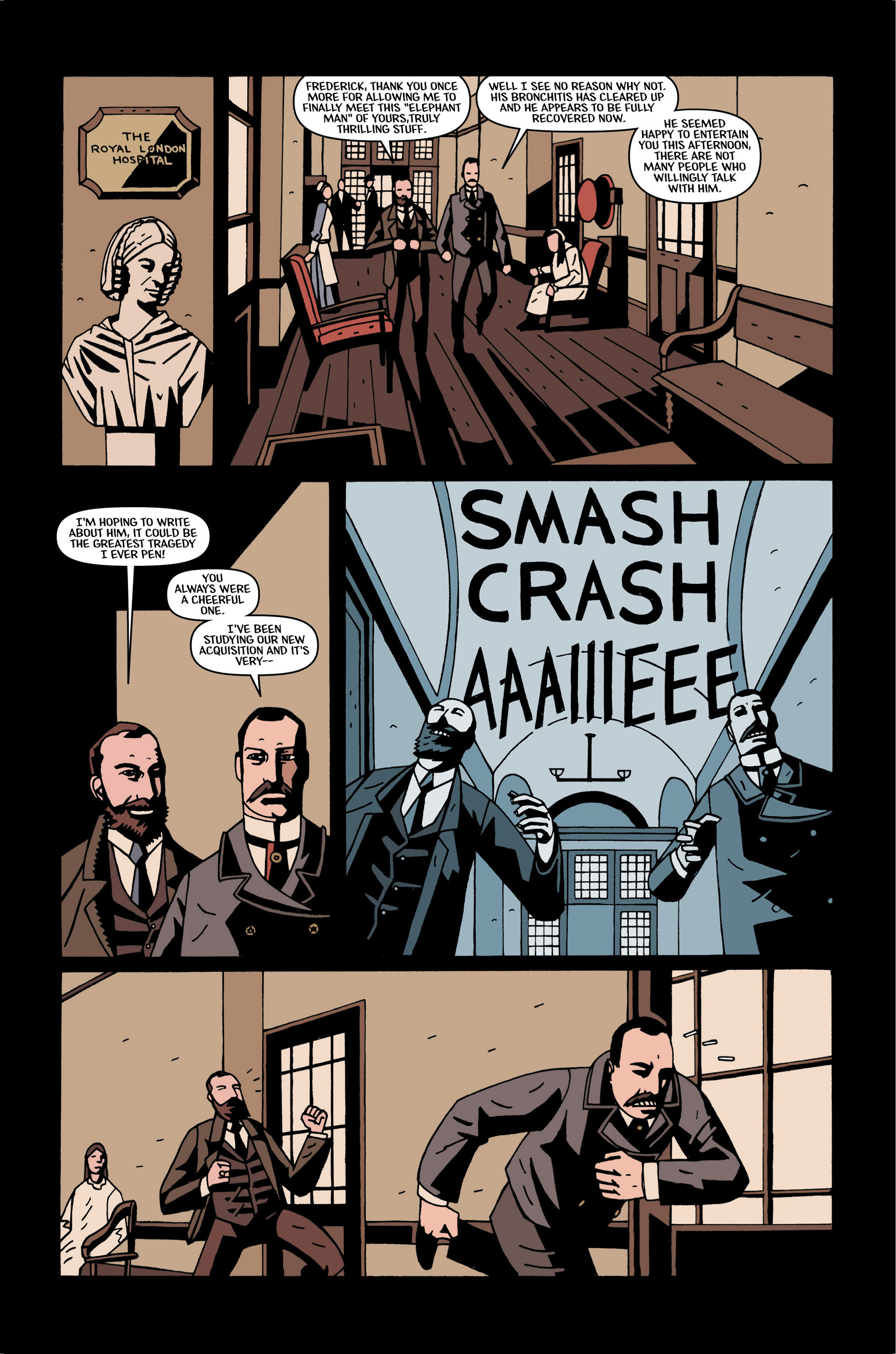 Read online Merrick: The Sensational Elephantman comic -  Issue #3 - 3