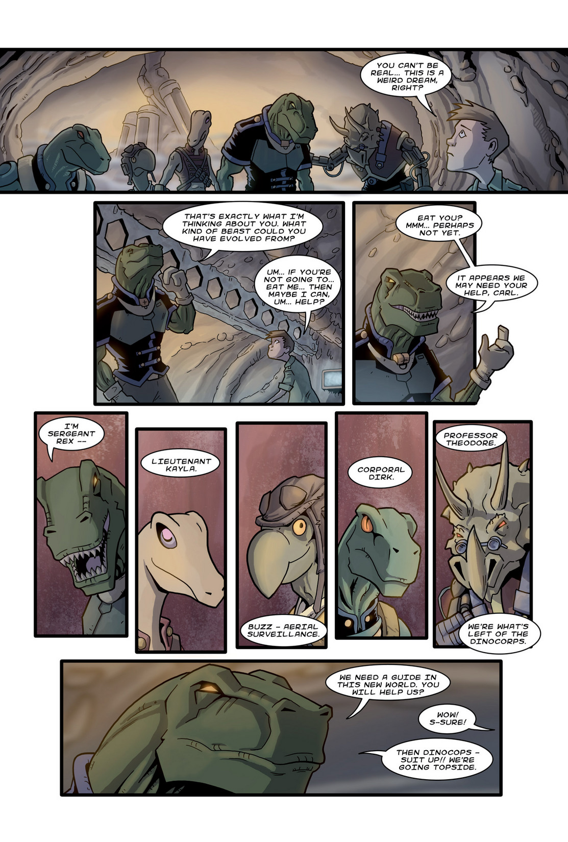 Read online Dinocorps comic -  Issue # TPB - 20