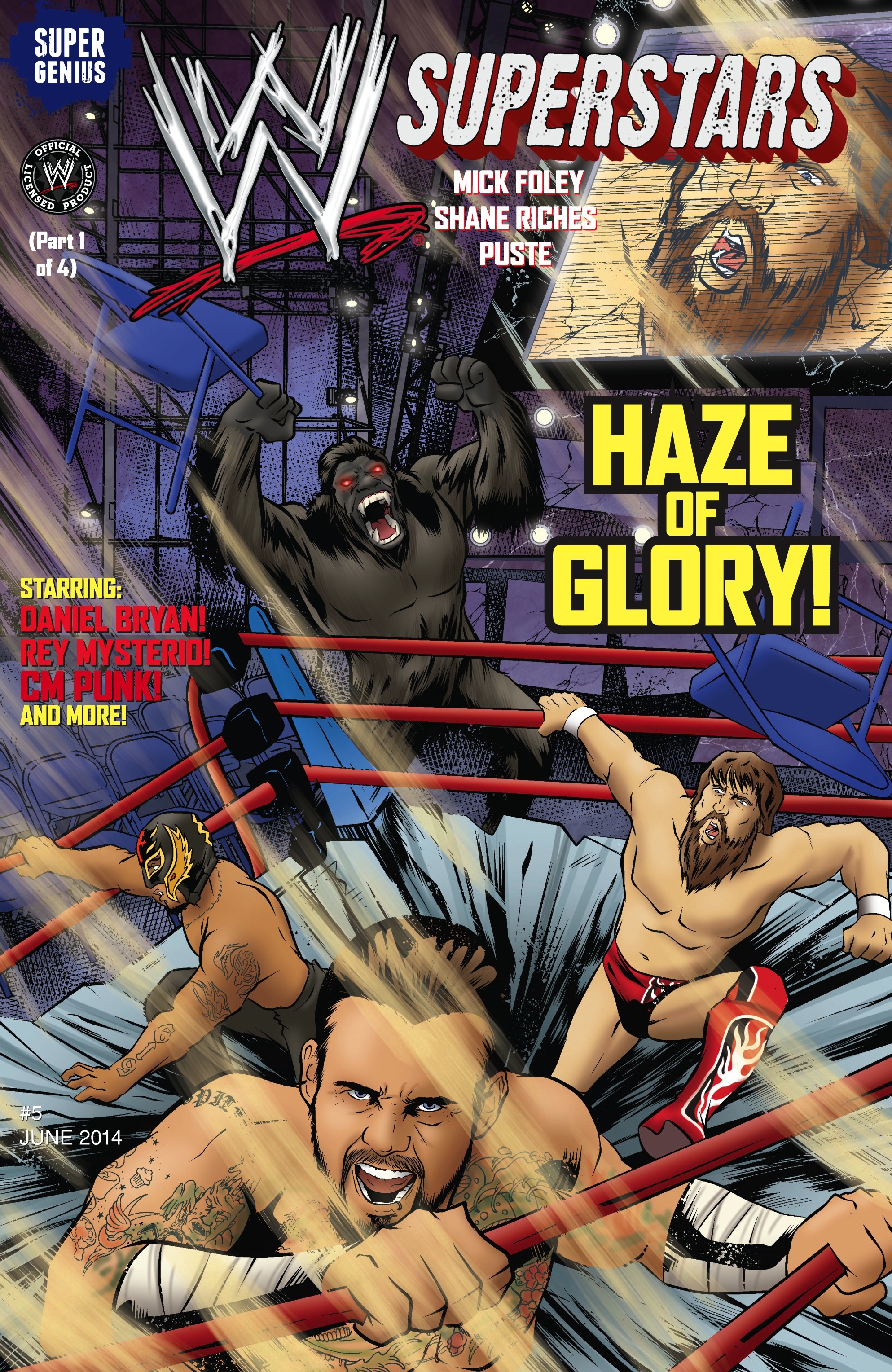 Read online WWE Superstars comic -  Issue #5 - 1