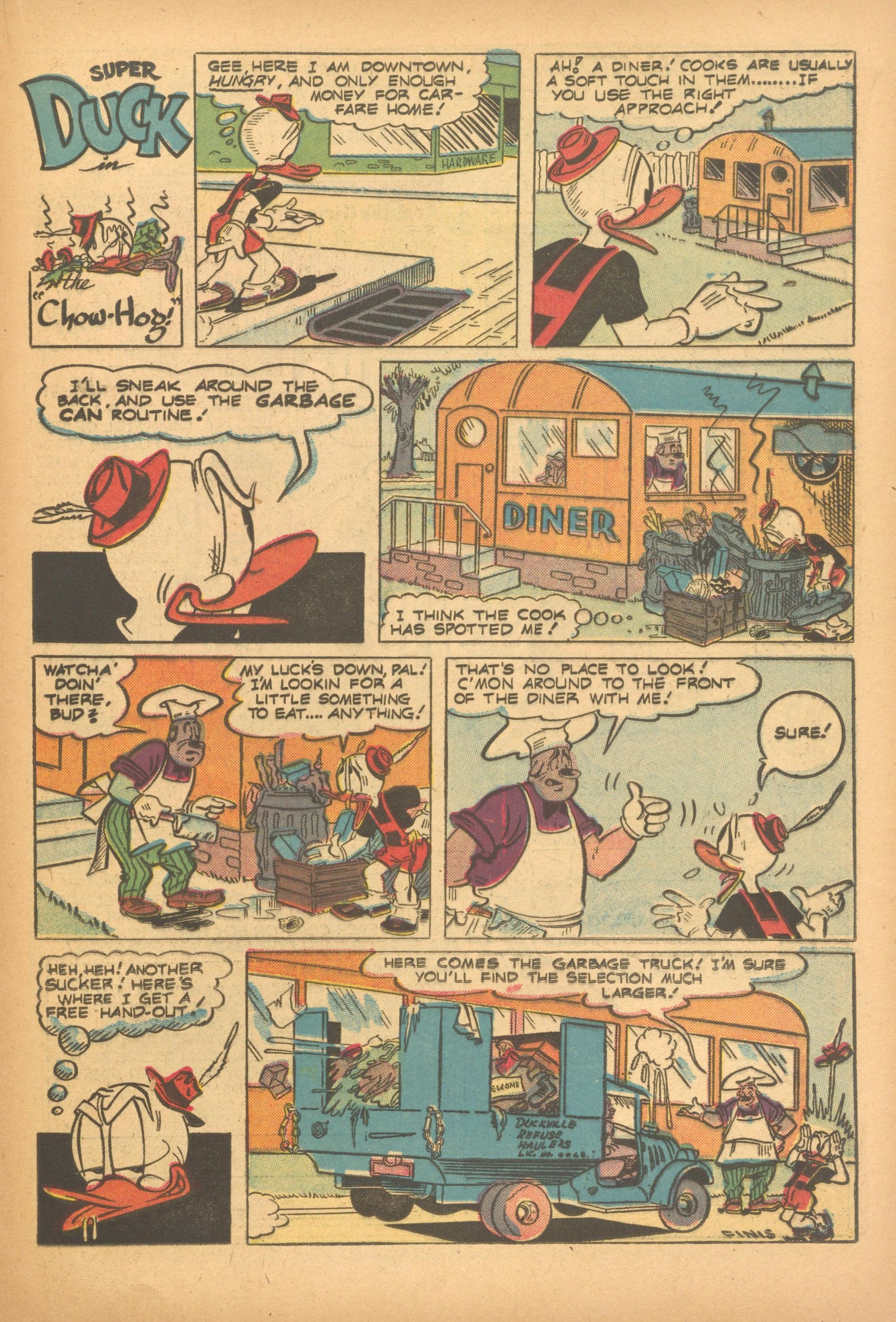 Read online Super Duck Comics comic -  Issue #61 - 21