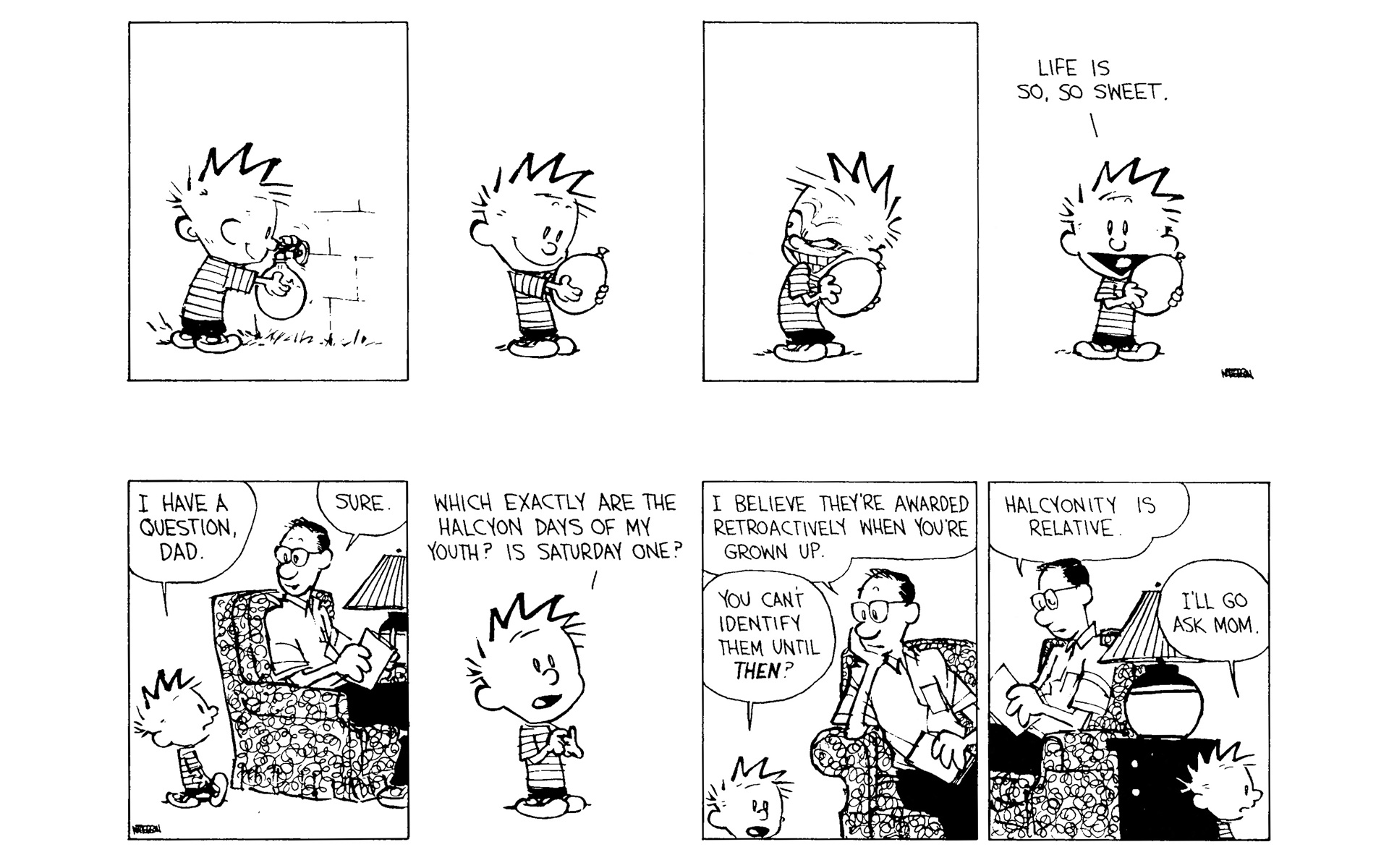 Read online Calvin and Hobbes comic -  Issue #8 - 117