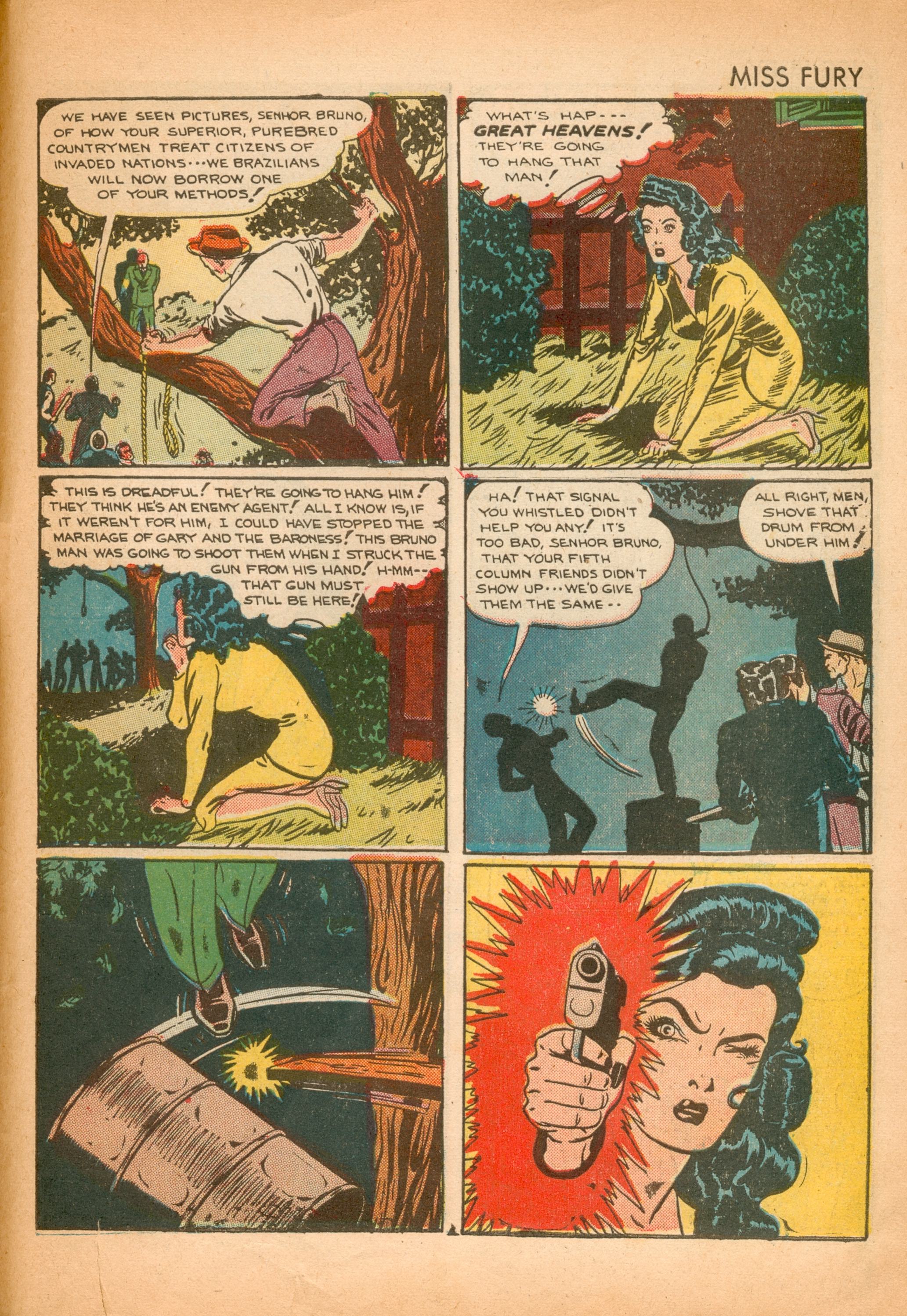 Read online Miss Fury (1942) comic -  Issue #2 - 51