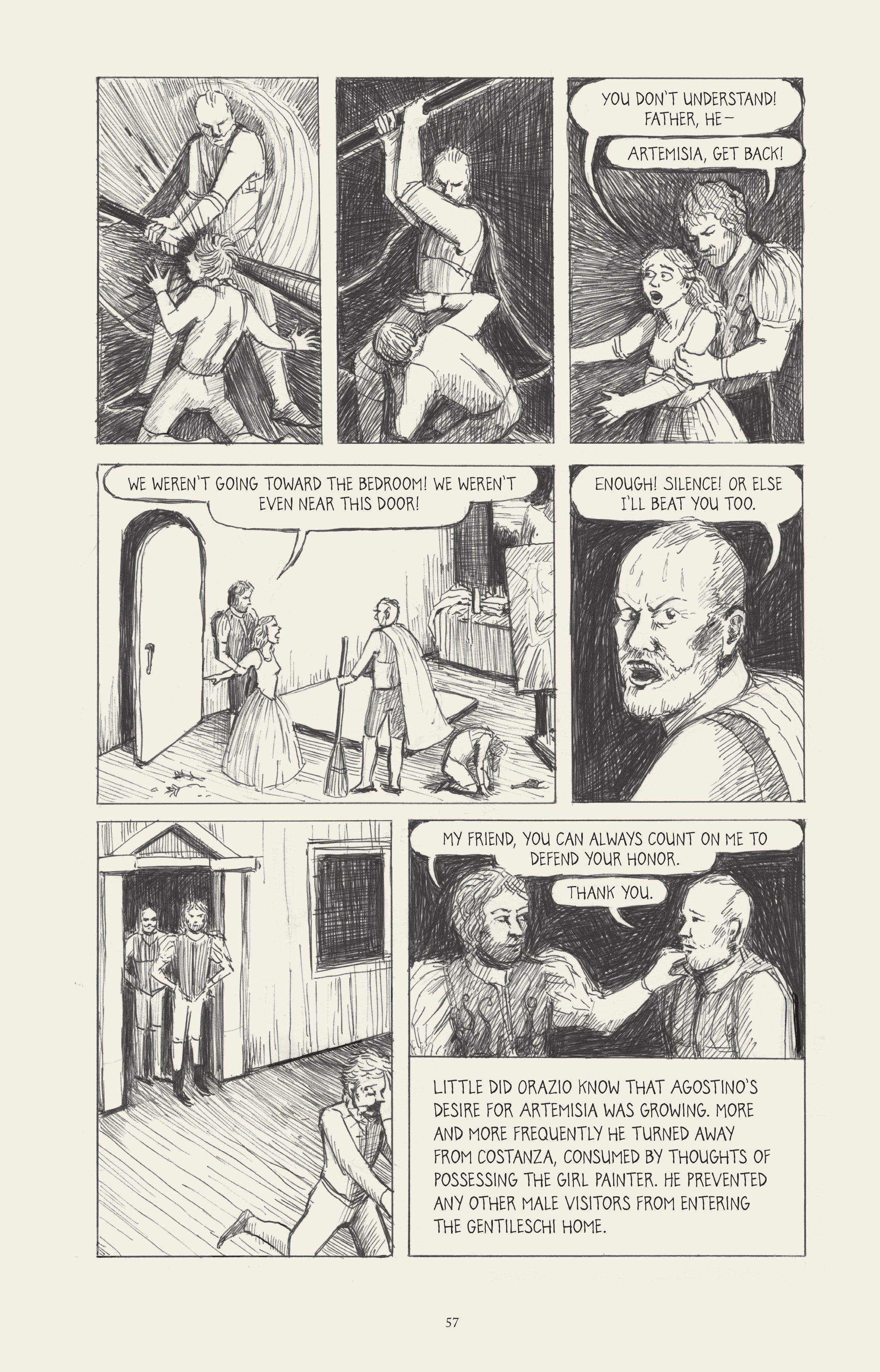 Read online I Know What I Am: The Life and Times of Artemisia Gentileschi comic -  Issue # TPB (Part 1) - 66