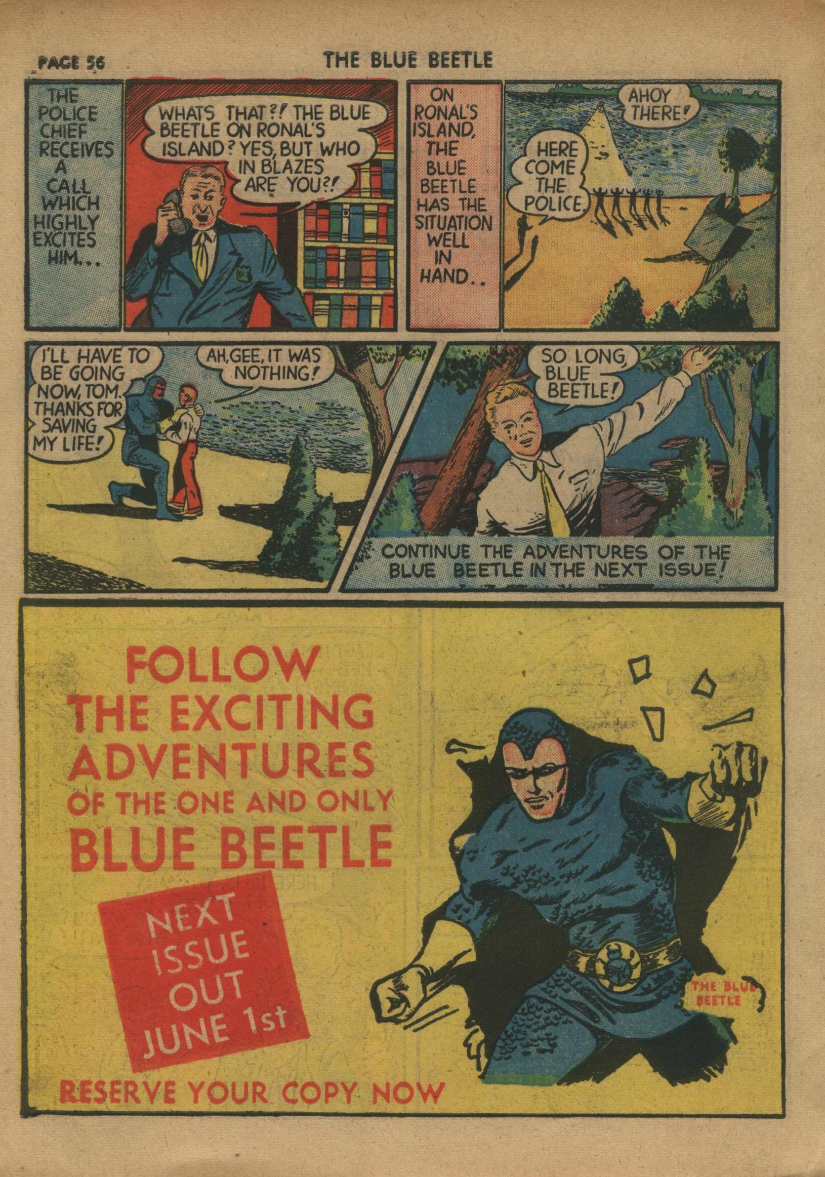 Read online The Blue Beetle comic -  Issue #2 - 58