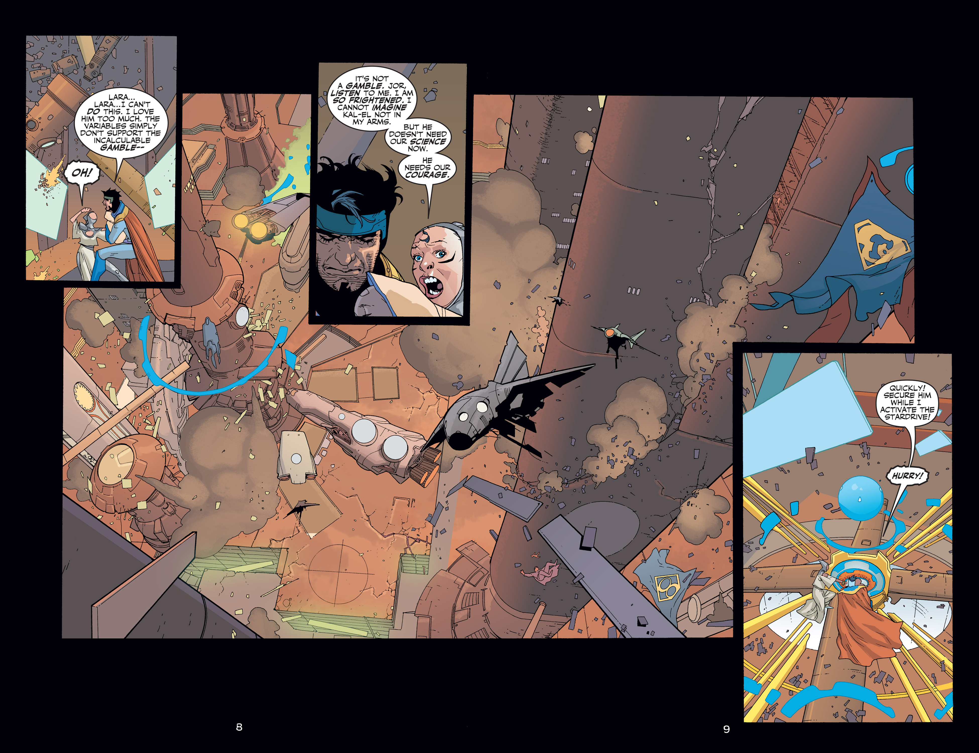 Read online Superman: Birthright (2003) comic -  Issue #1 - 9