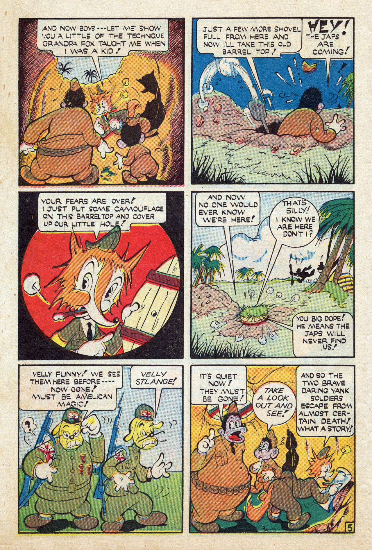Read online Comedy Comics (1942) comic -  Issue #24 - 37