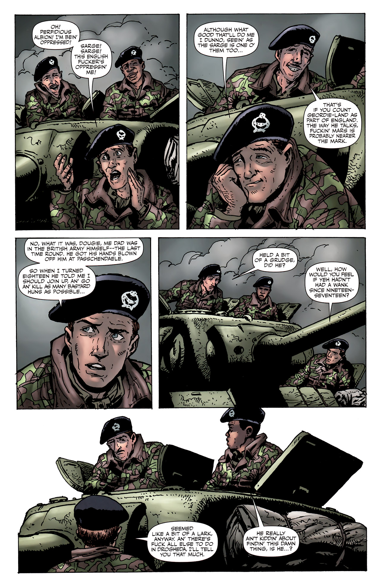Read online Battlefields (2010) comic -  Issue #5 - 8