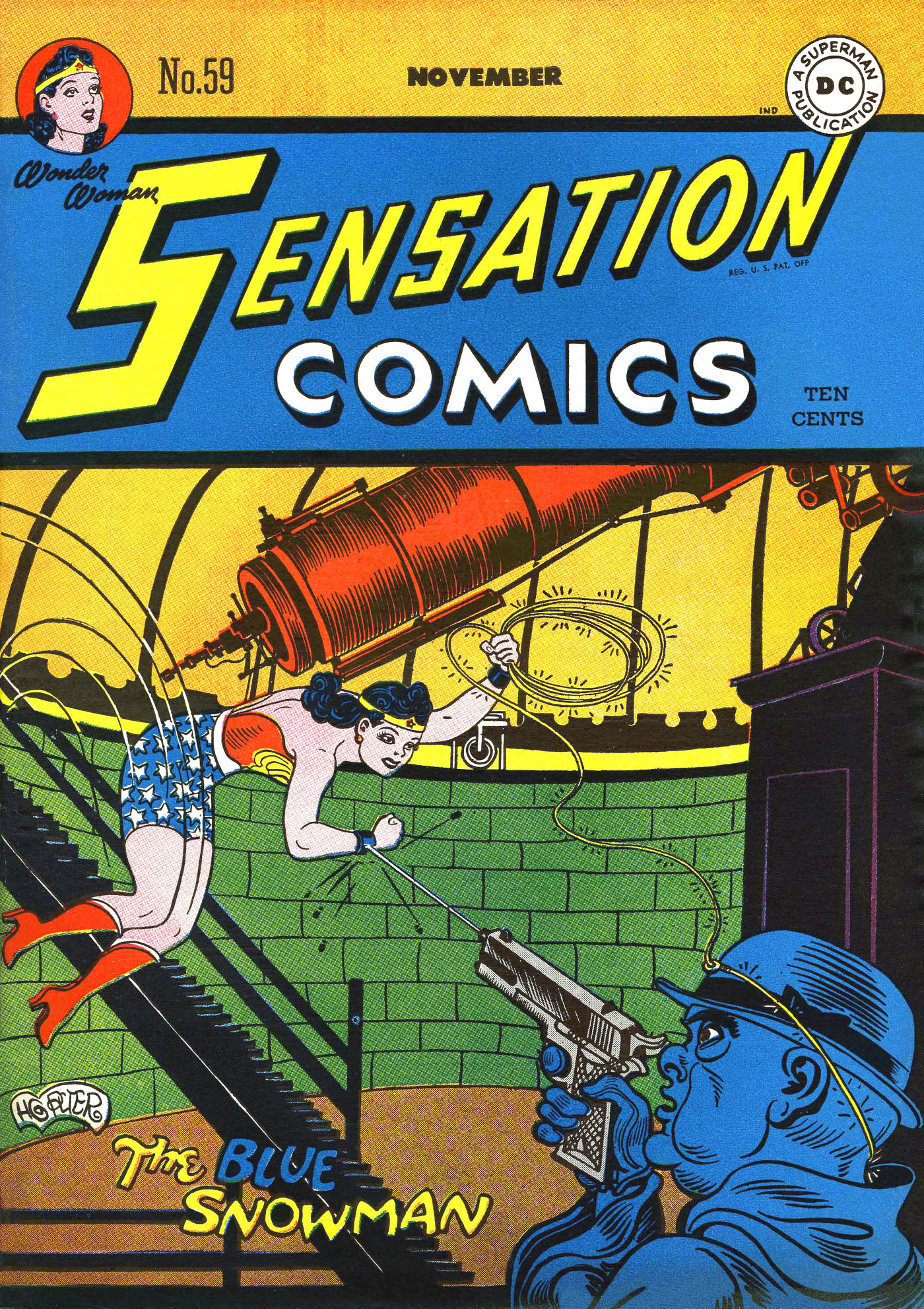 Read online Sensation (Mystery) Comics comic -  Issue #59 - 1