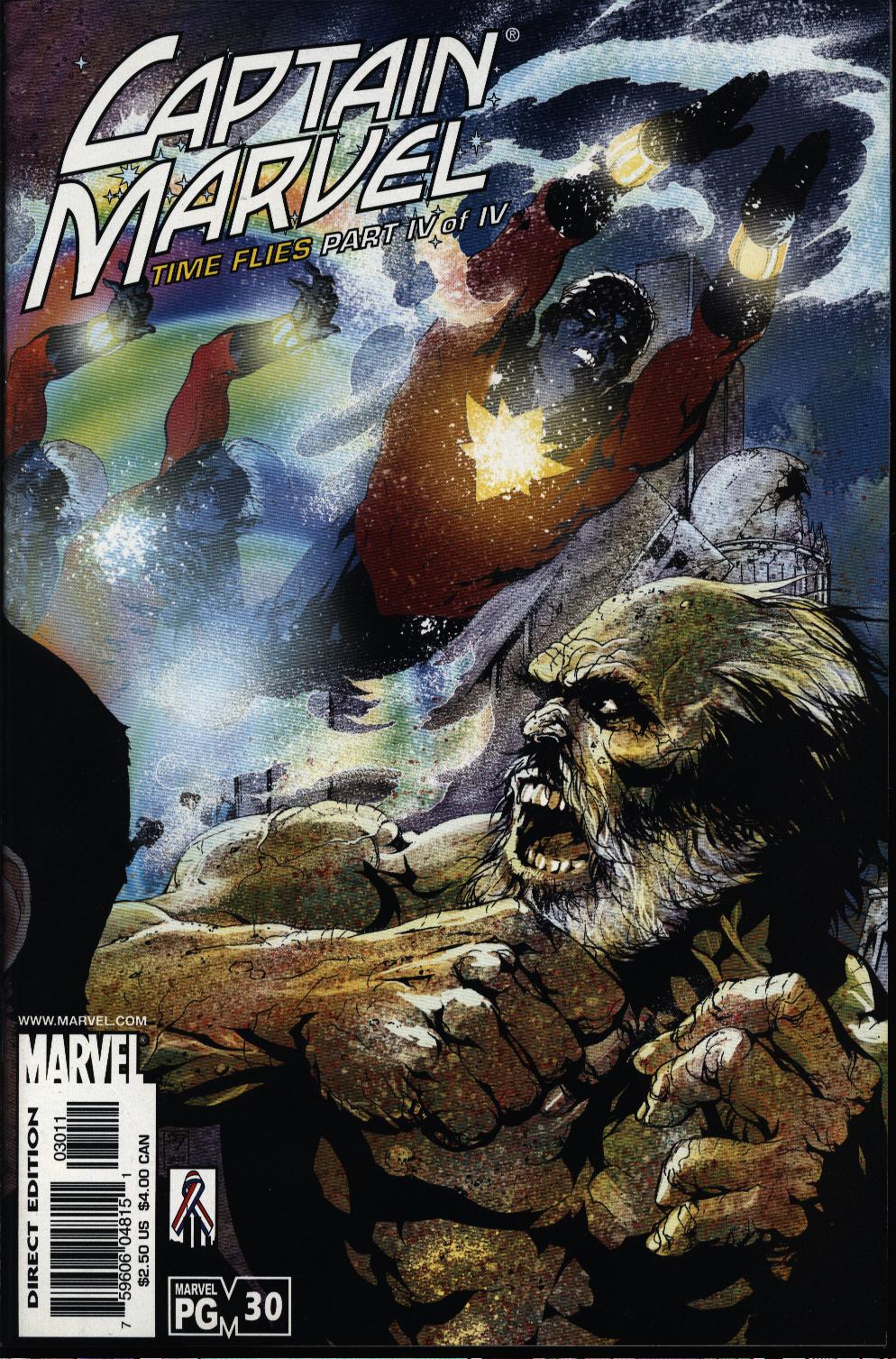 Read online Captain Marvel (1999) comic -  Issue #30 - 1