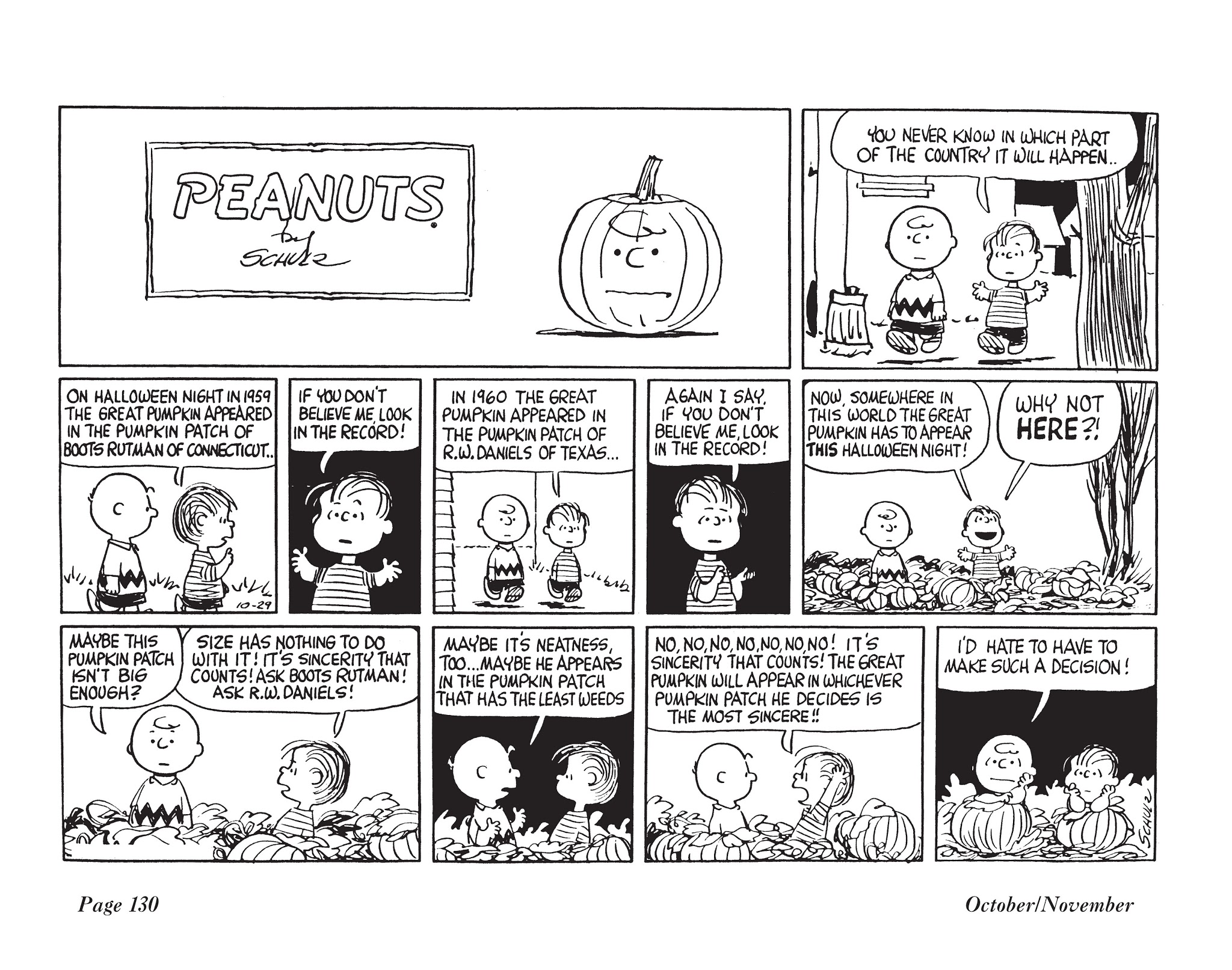 Read online The Complete Peanuts comic -  Issue # TPB 6 - 145