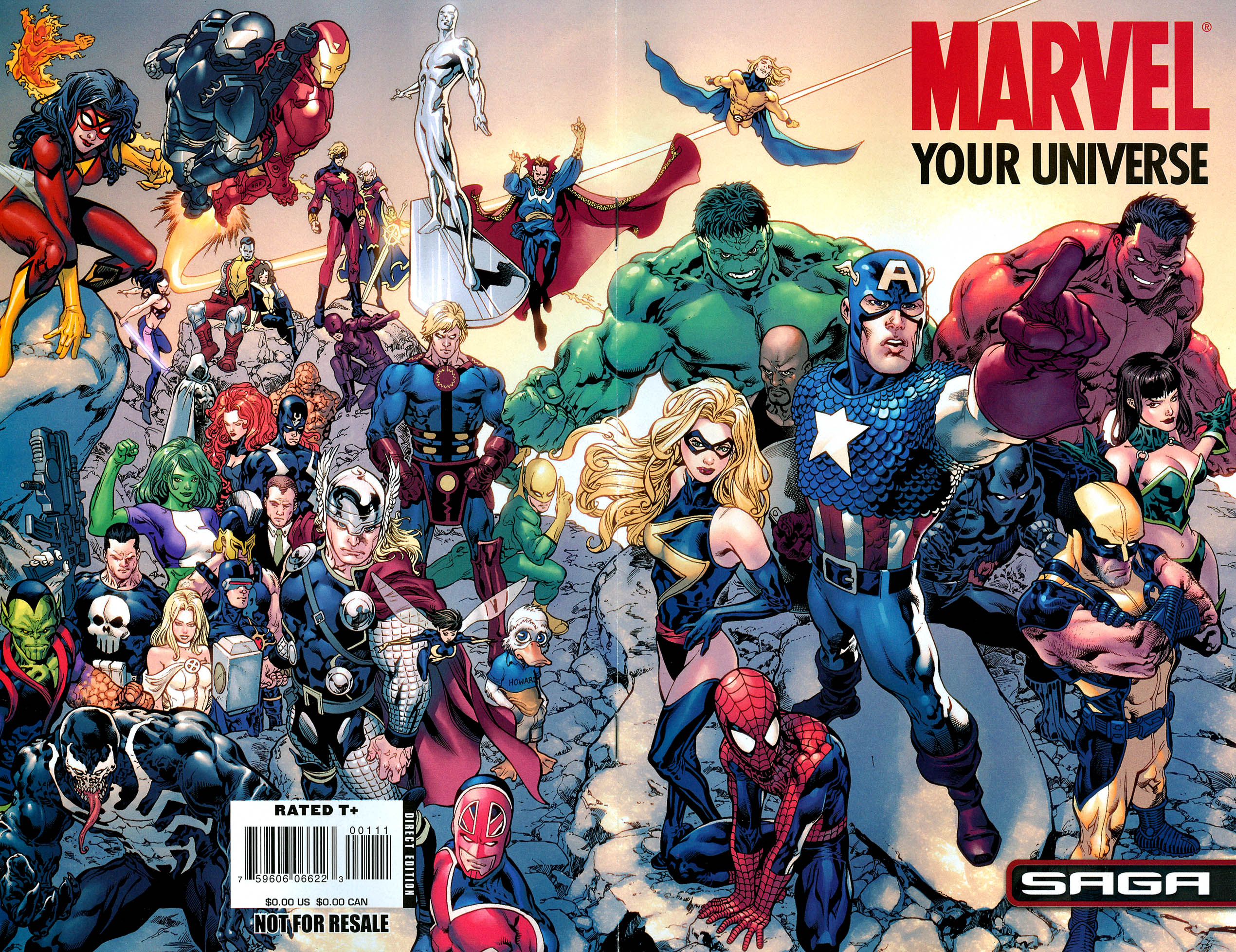 Read online Marvel: Your Universe Saga comic -  Issue # Full - 1