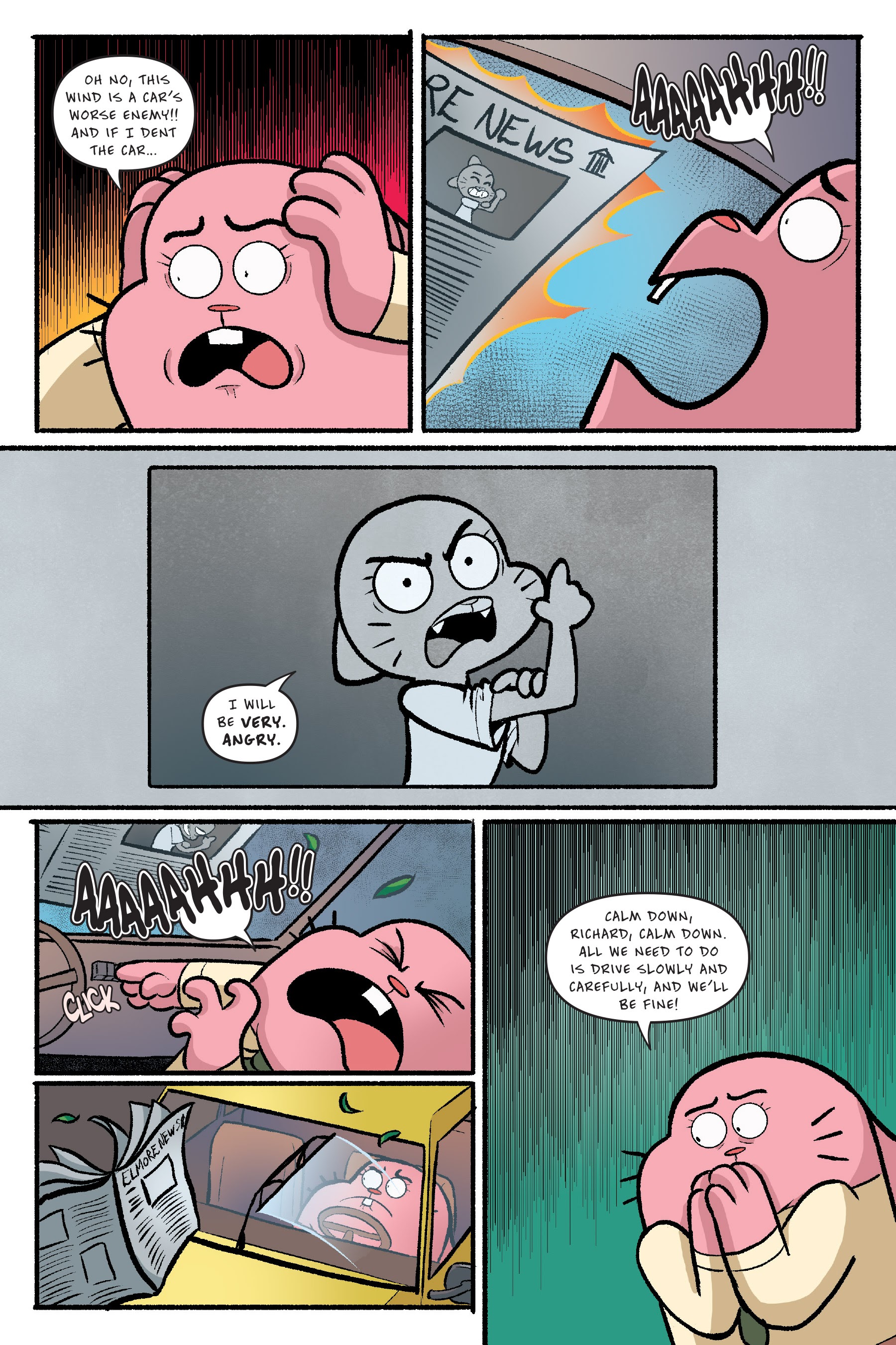 Read online The Amazing World of Gumball: The Storm comic -  Issue # TPB - 55