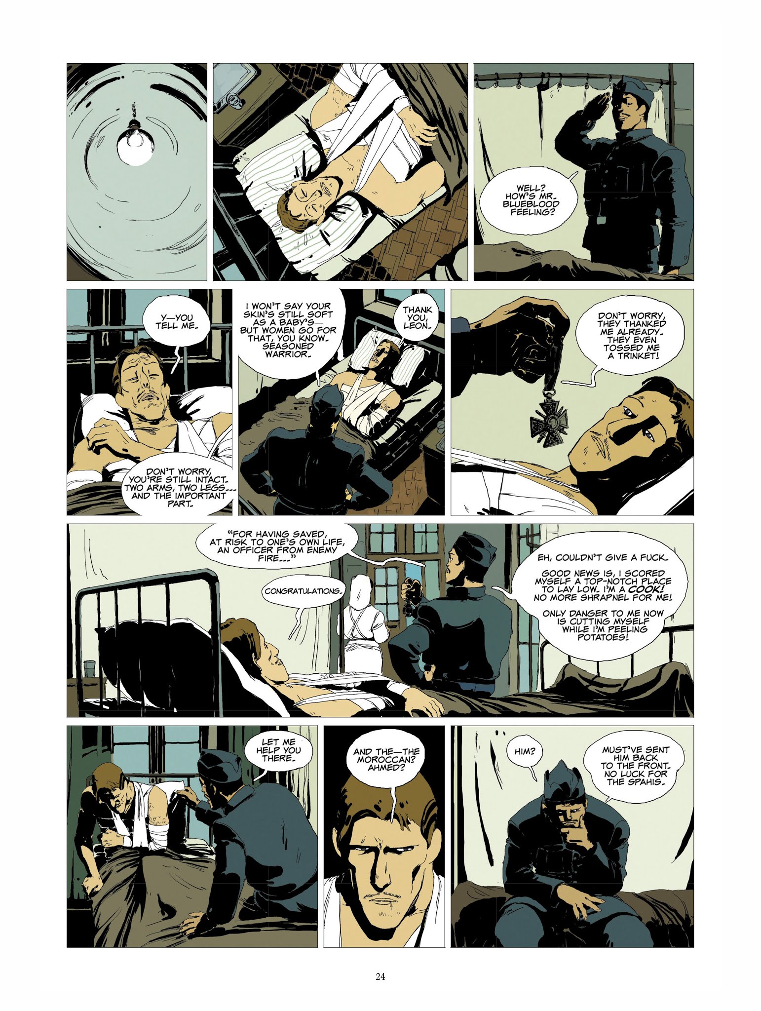 Read online Of Blood and Gold comic -  Issue #1 - 24