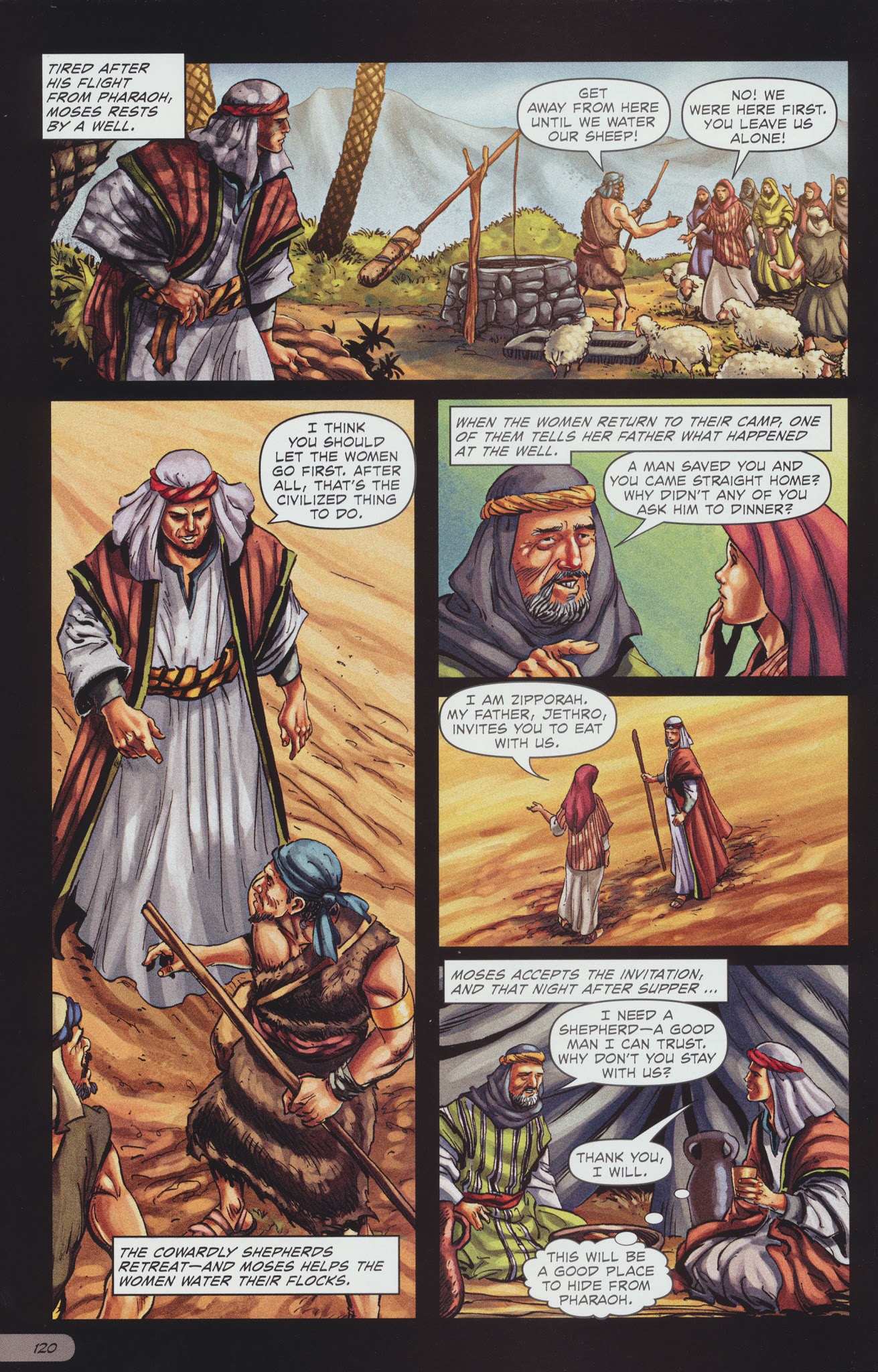 Read online The Action Bible comic -  Issue # TPB 1 - 124