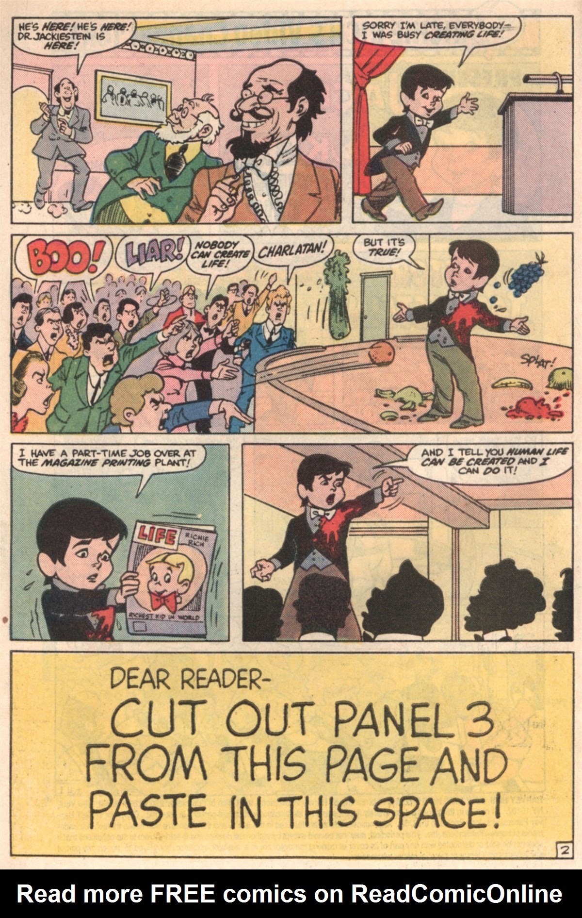 Read online Harvey Hits Comics comic -  Issue #5 - 6