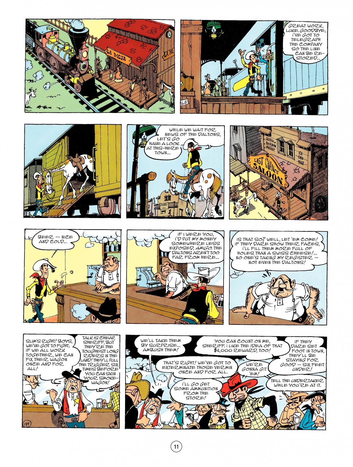 Read online A Lucky Luke Adventure comic -  Issue #47 - 11