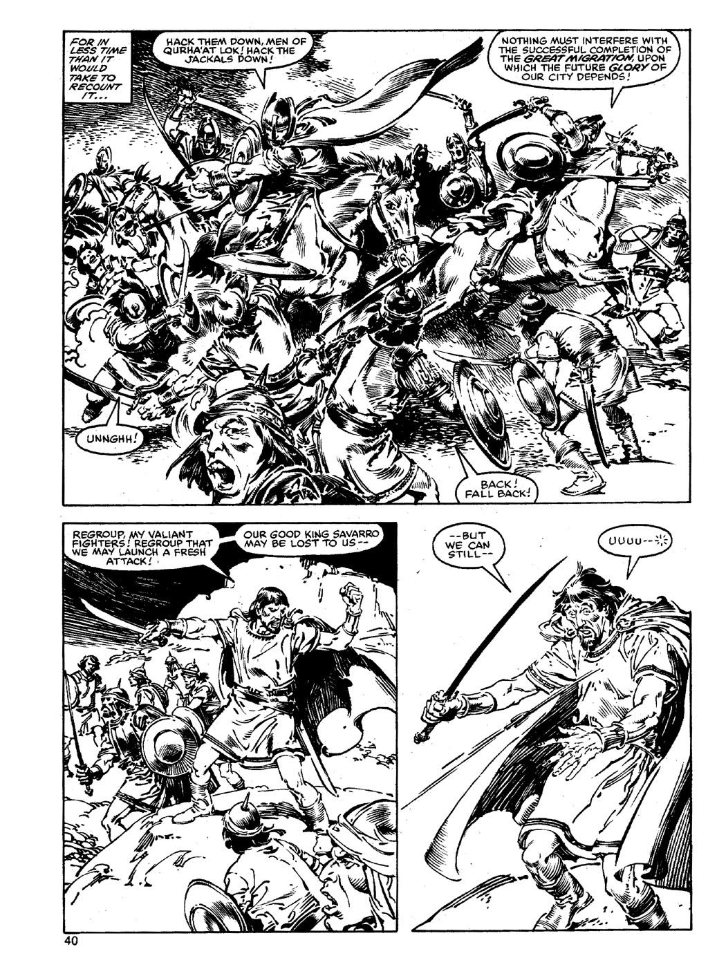 Read online The Savage Sword Of Conan comic -  Issue #90 - 39