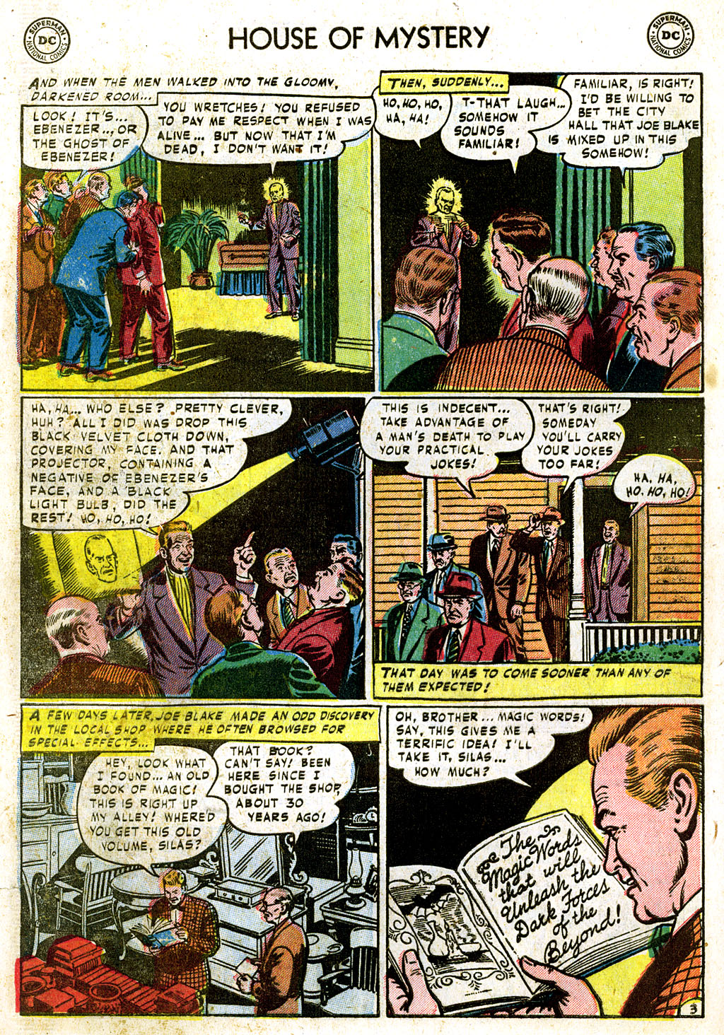 Read online House of Mystery (1951) comic -  Issue #8 - 28