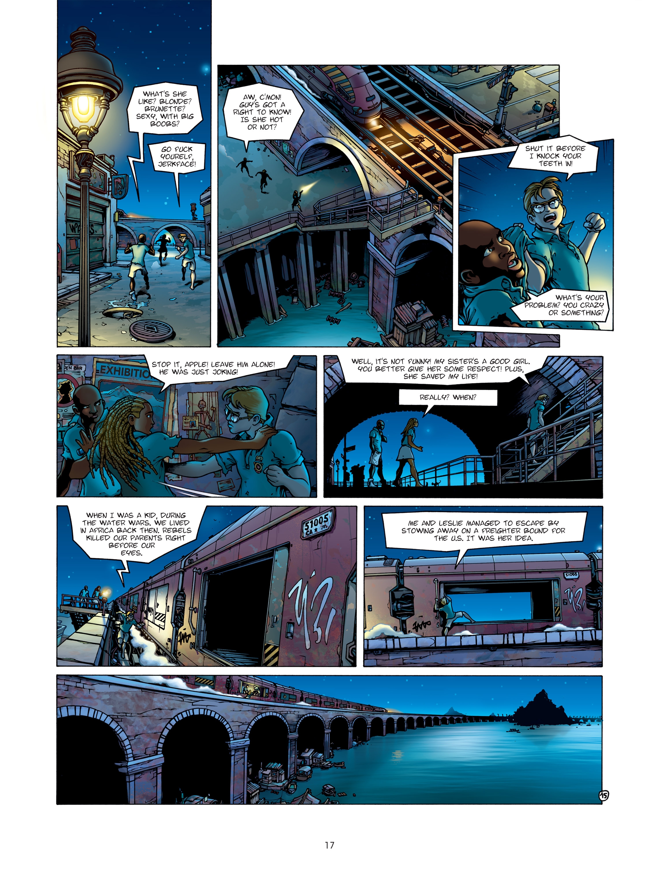 Read online Golden City comic -  Issue #7 - 17