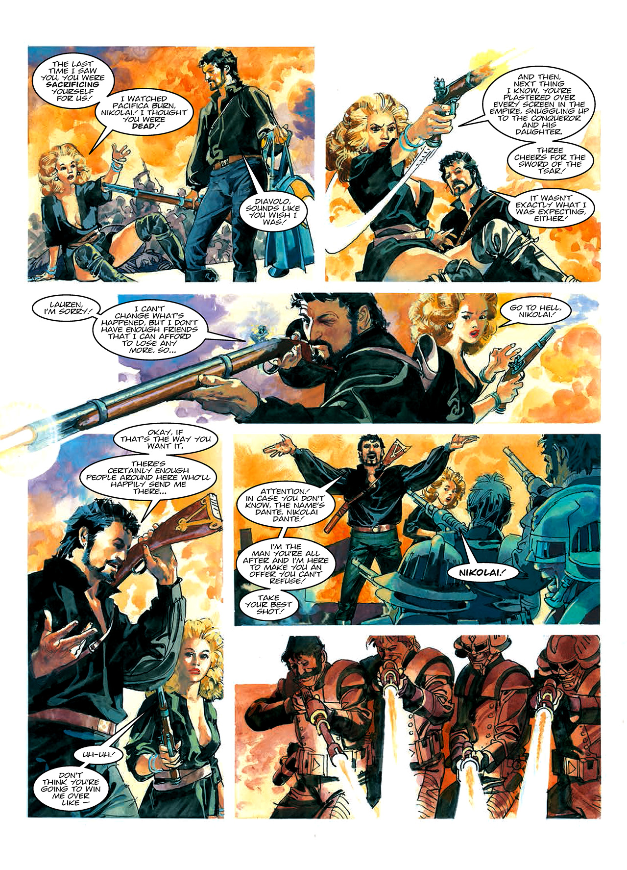 Read online Nikolai Dante comic -  Issue # TPB 10 - 24