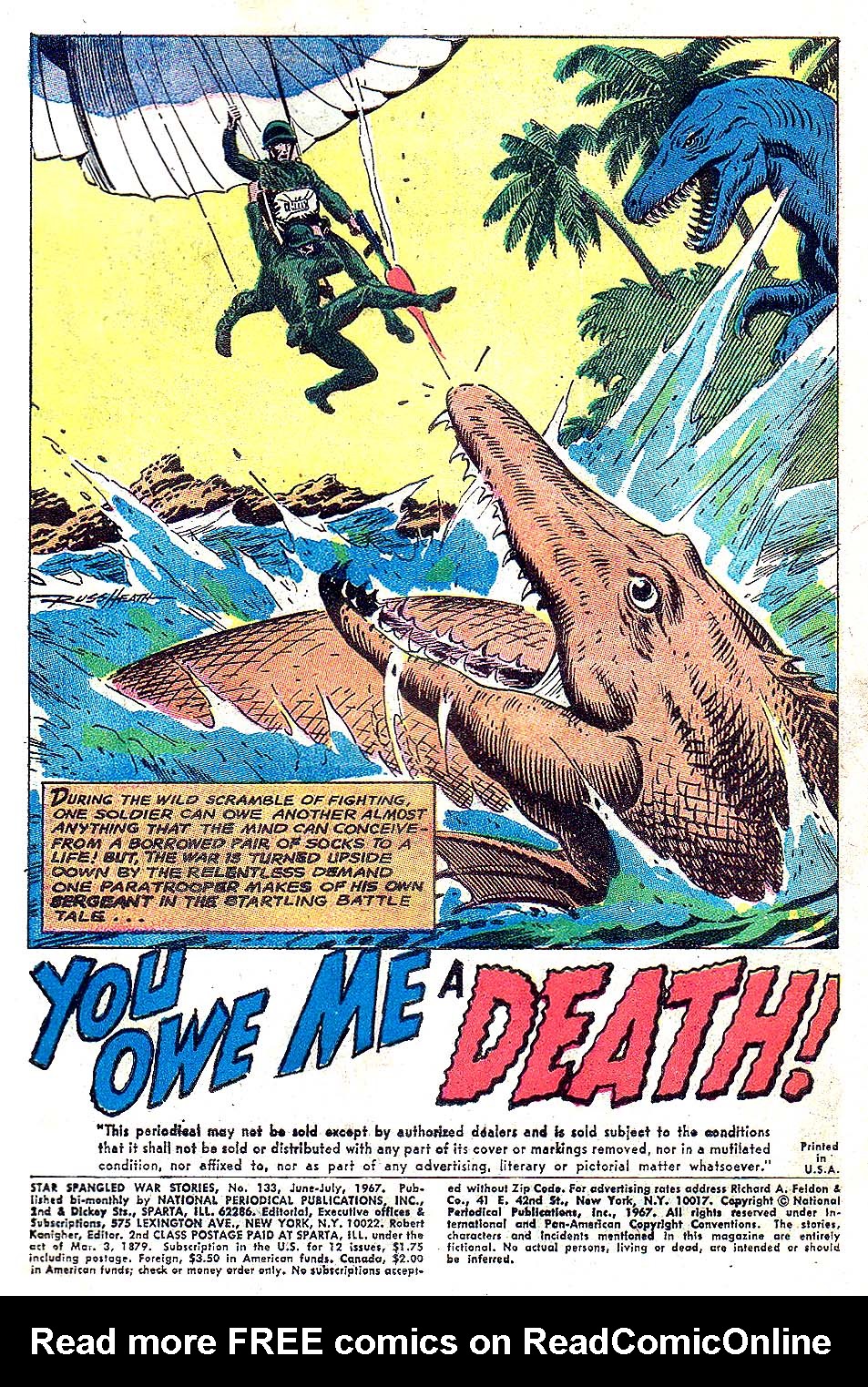 Read online Star Spangled War Stories (1952) comic -  Issue #133 - 3