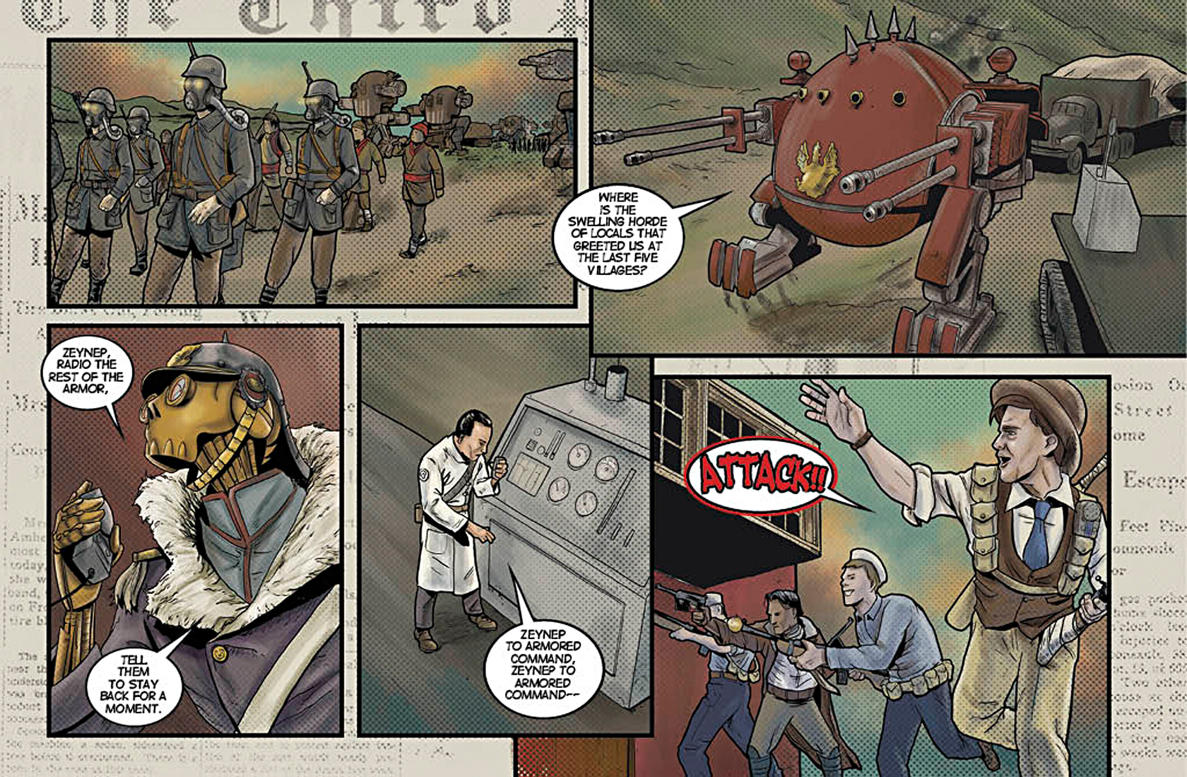 Read online The Adventures of the 19XX comic -  Issue #3 - 67