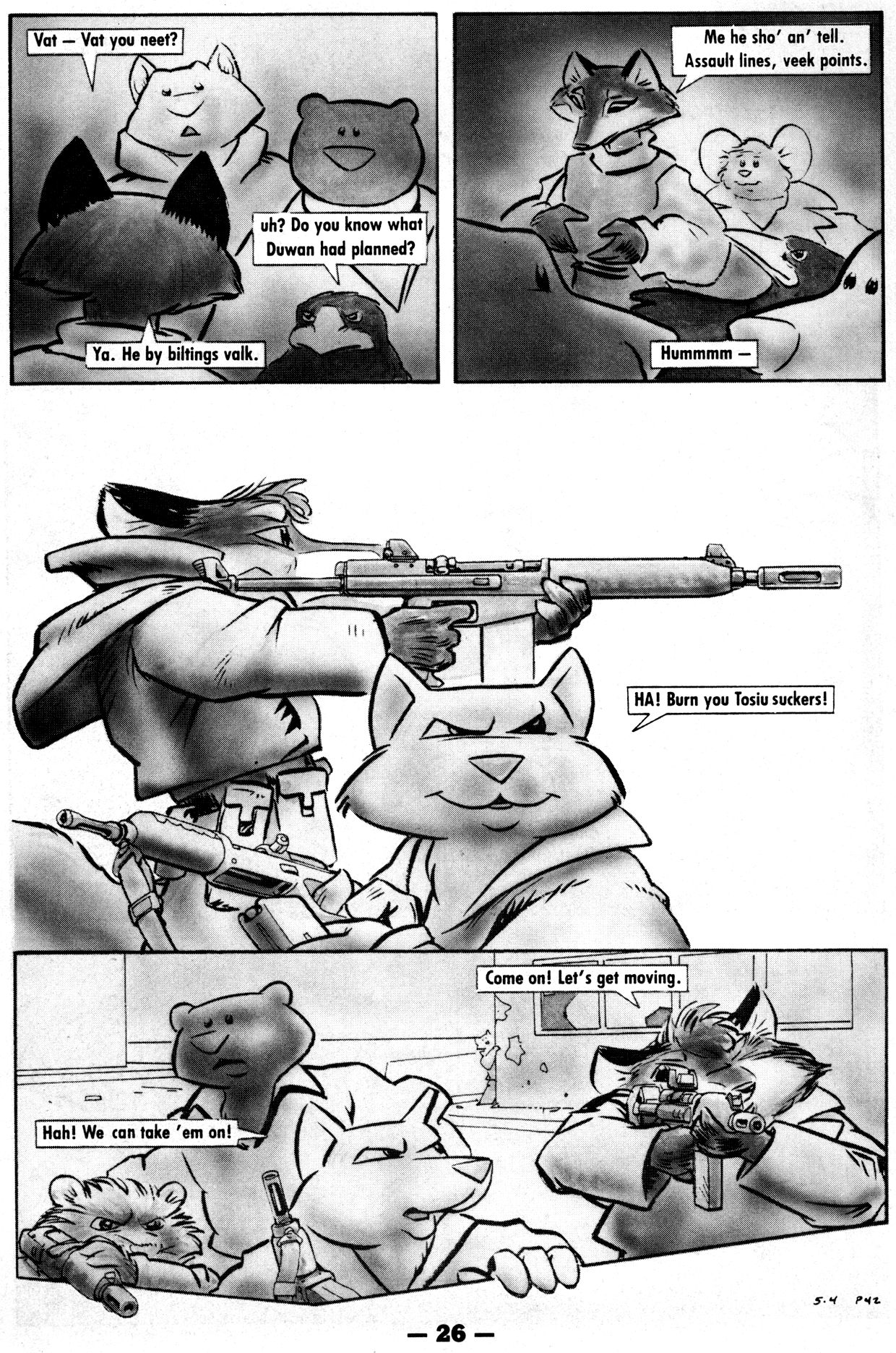 Read online Critters comic -  Issue #5 - 29