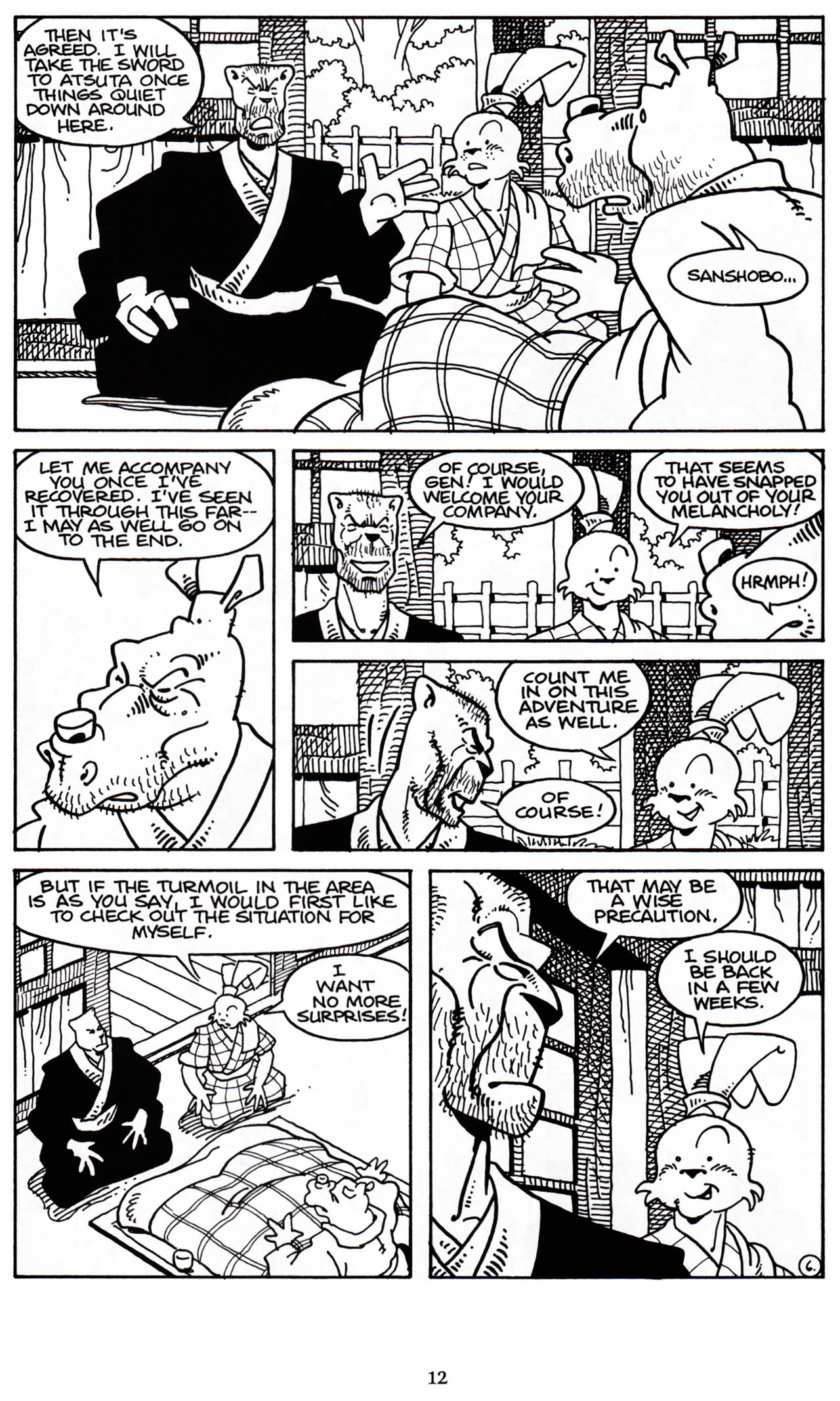 Read online Usagi Yojimbo (1996) comic -  Issue #23 - 7