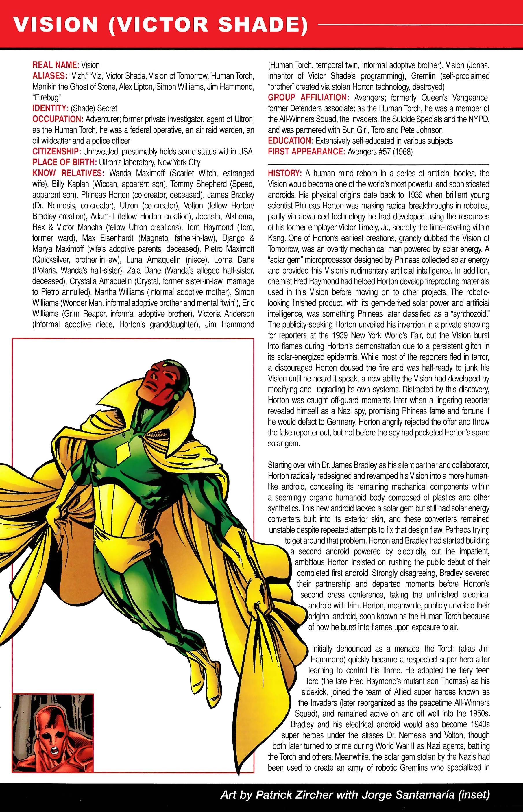 Read online Official Handbook of the Marvel Universe A to Z comic -  Issue # TPB 13 (Part 1) - 2