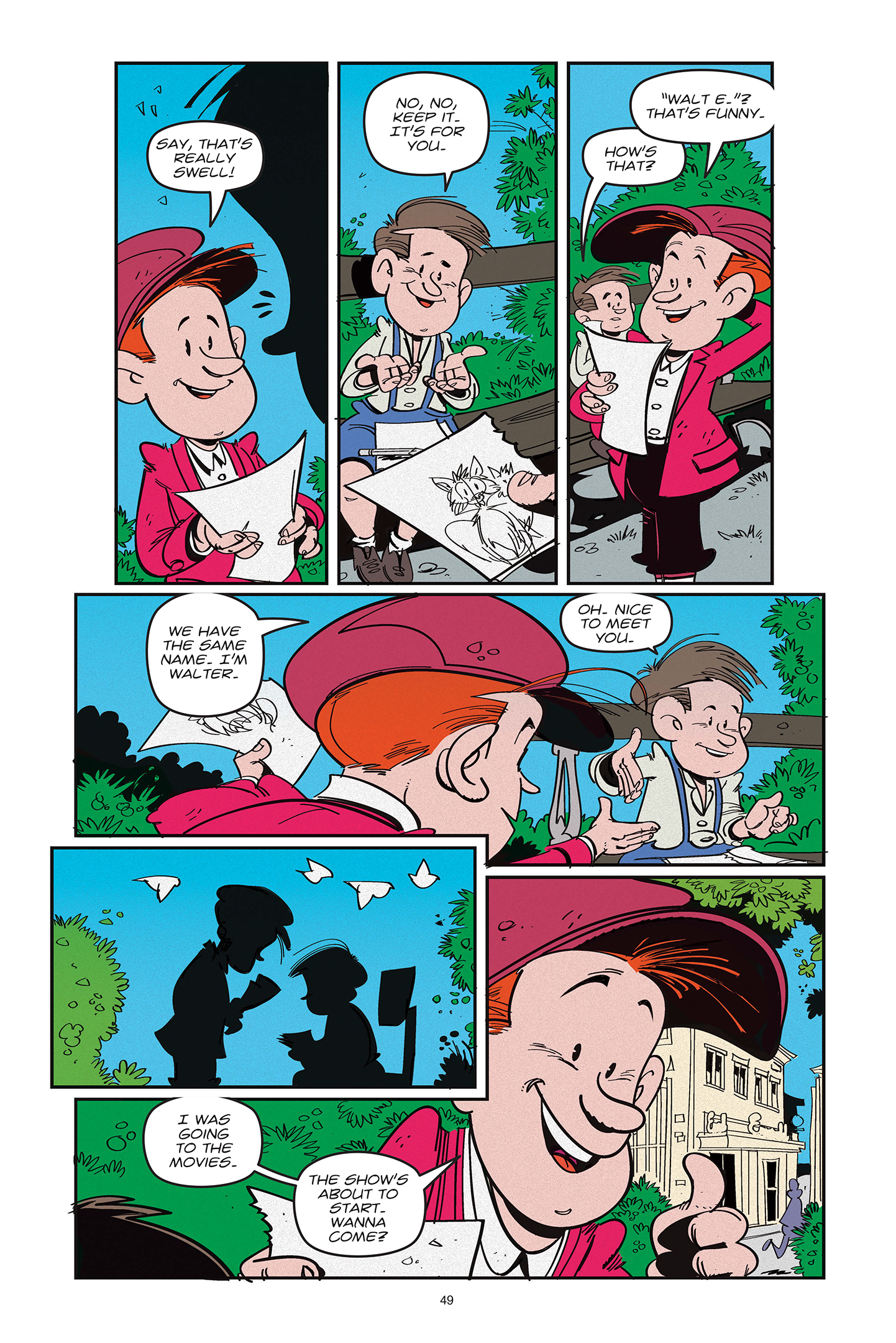 Read online The Disney Bros. comic -  Issue # TPB - 51