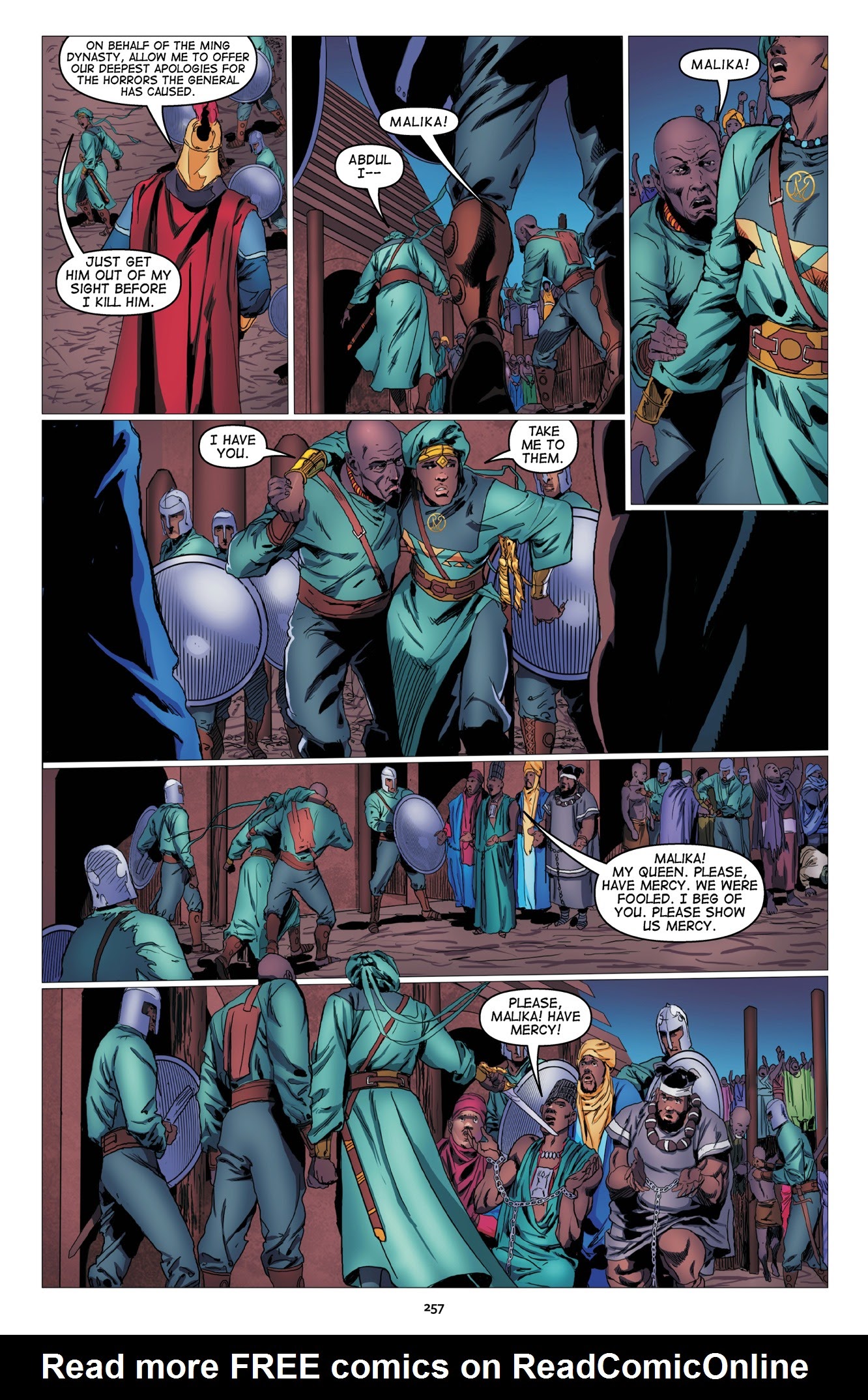 Read online Malika: Warrior Queen comic -  Issue # TPB 1 (Part 3) - 59