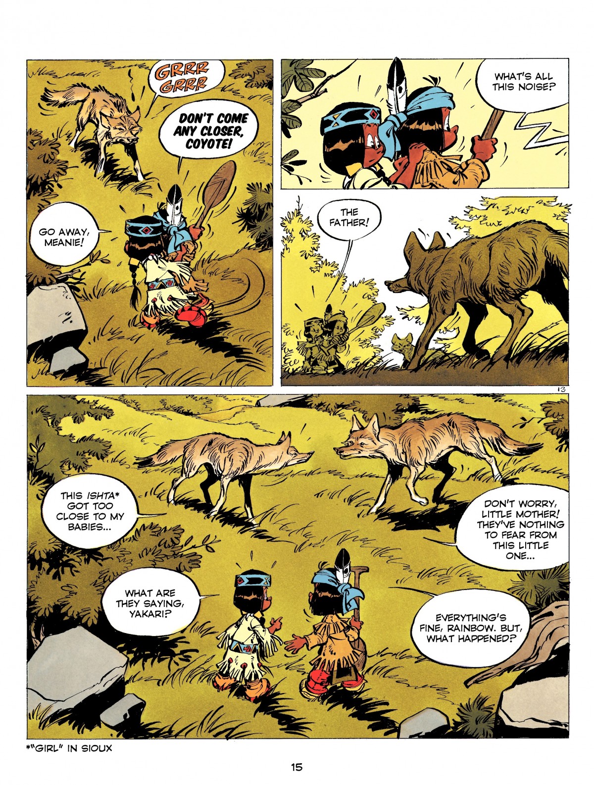 Read online Yakari comic -  Issue #9 - 15