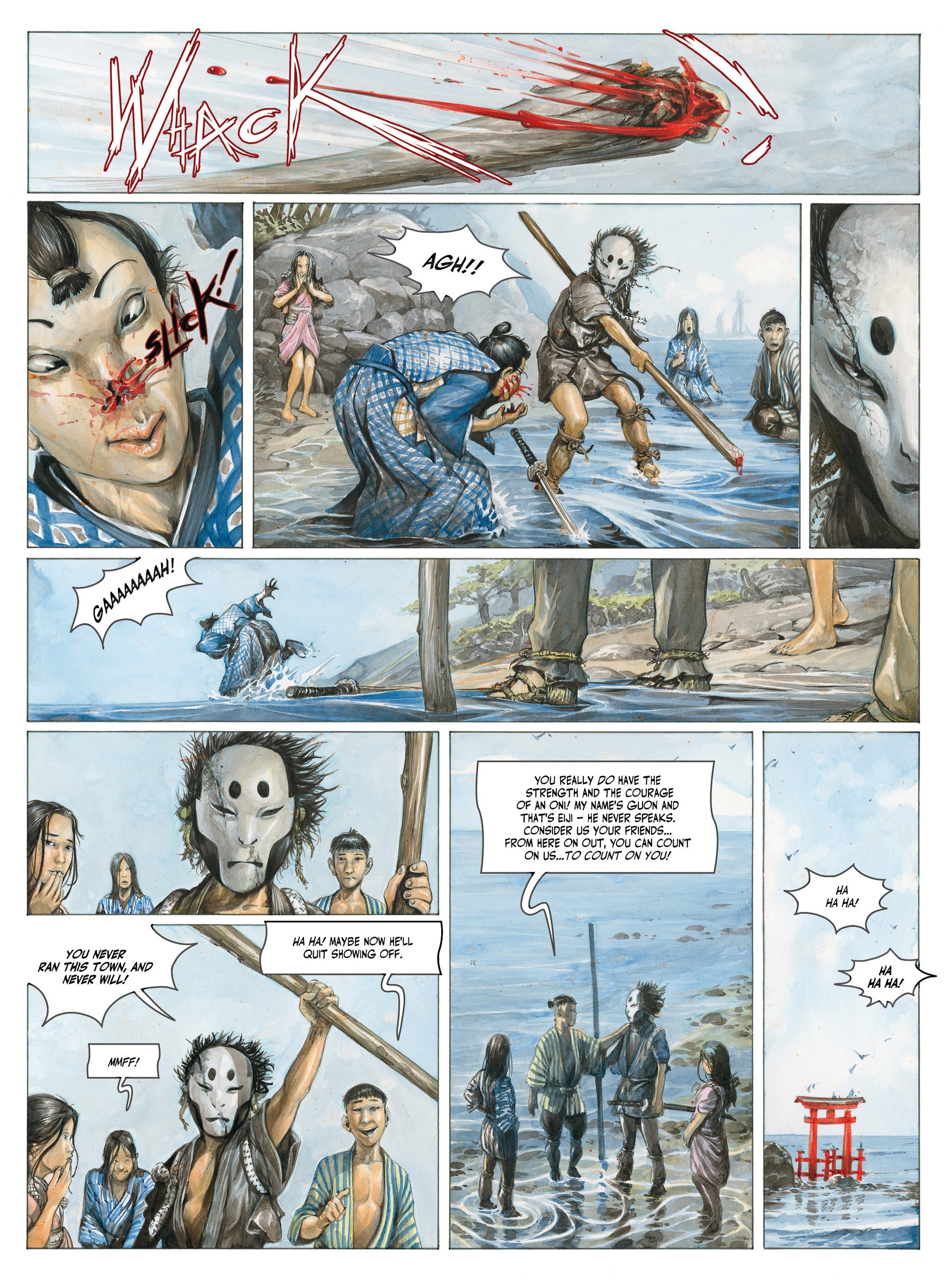 Read online The Mask of Fudo comic -  Issue #1 - 15