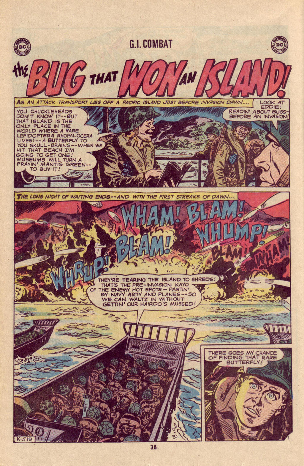 Read online G.I. Combat (1952) comic -  Issue #146 - 40
