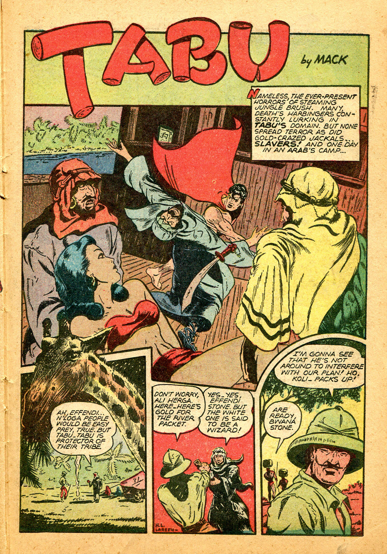 Read online Jungle Comics comic -  Issue #89 - 37