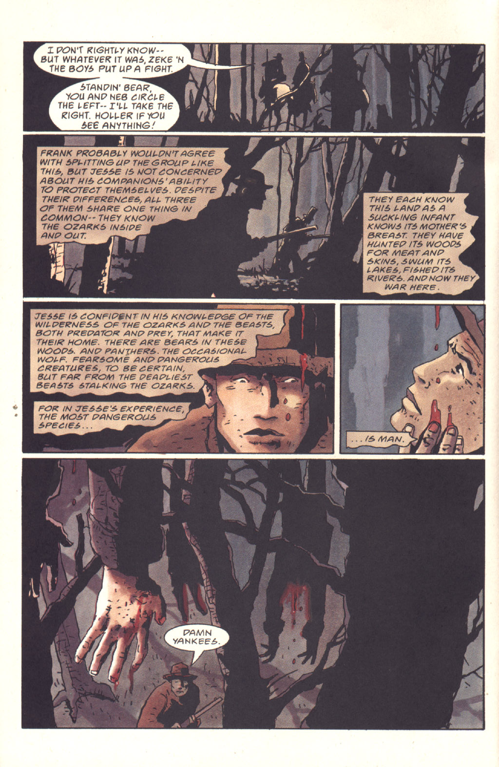 Read online Predator: Hell Come A-Walkin' comic -  Issue #1 - 6