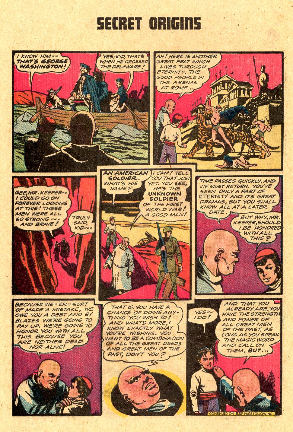 Read online Secret Origins (1973) comic -  Issue #4 - 28