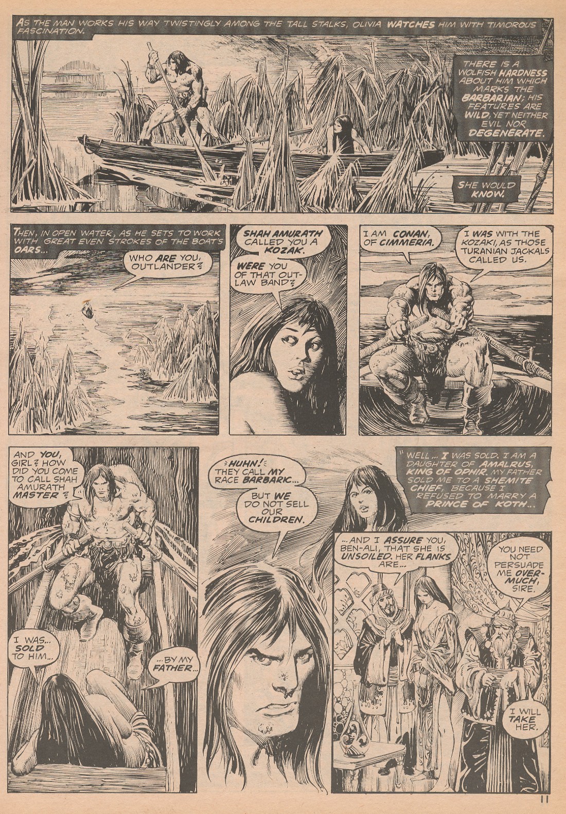Read online The Savage Sword Of Conan comic -  Issue #4 - 11
