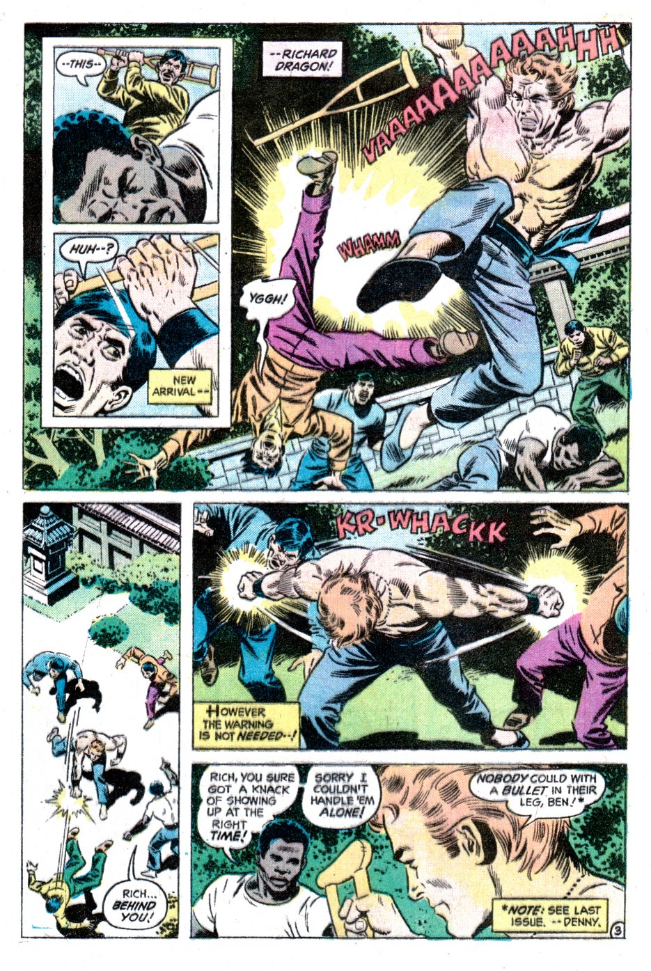 Read online Richard Dragon, Kung-Fu Fighter comic -  Issue #4 - 4