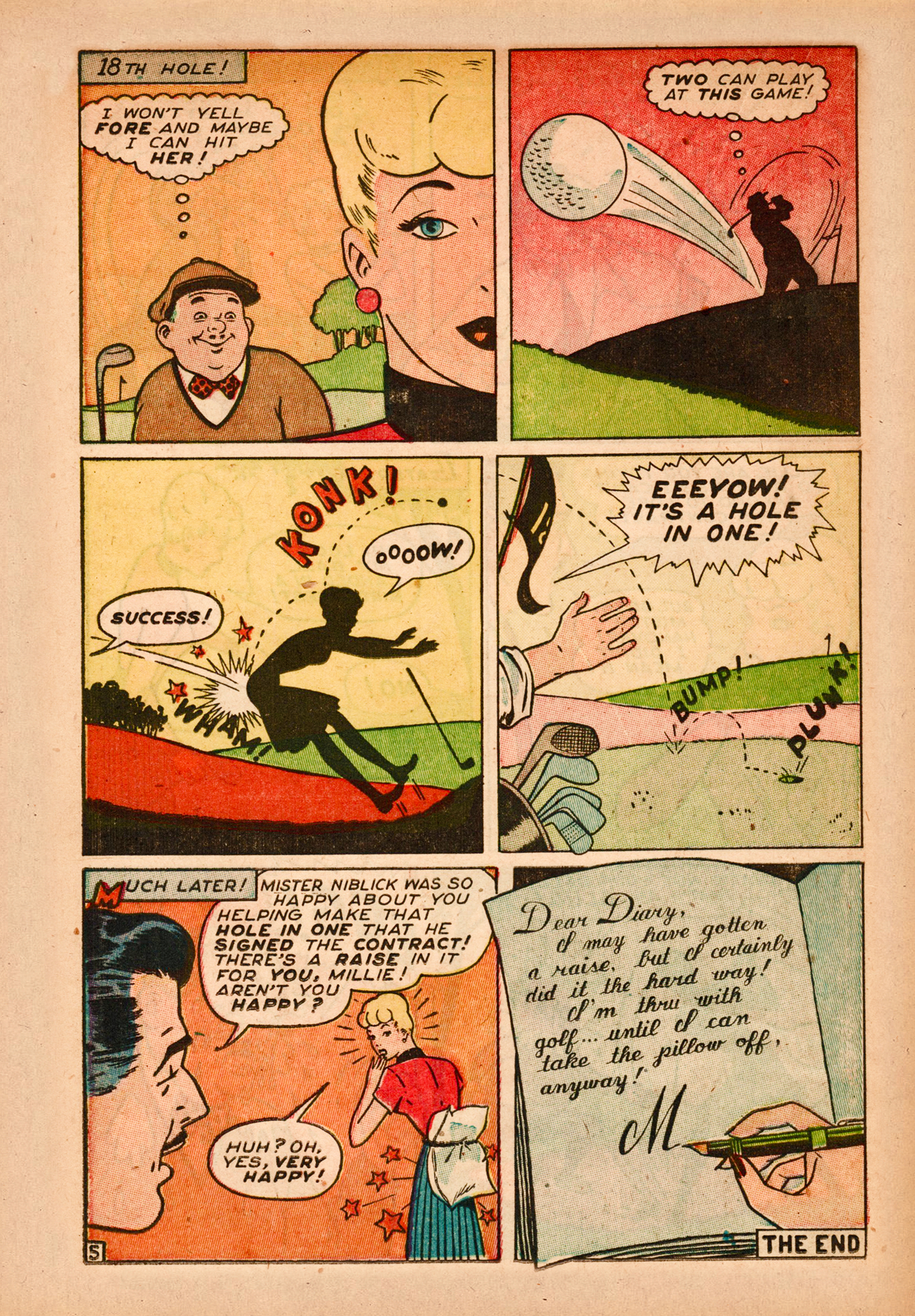 Read online Millie the Model comic -  Issue #4 - 24