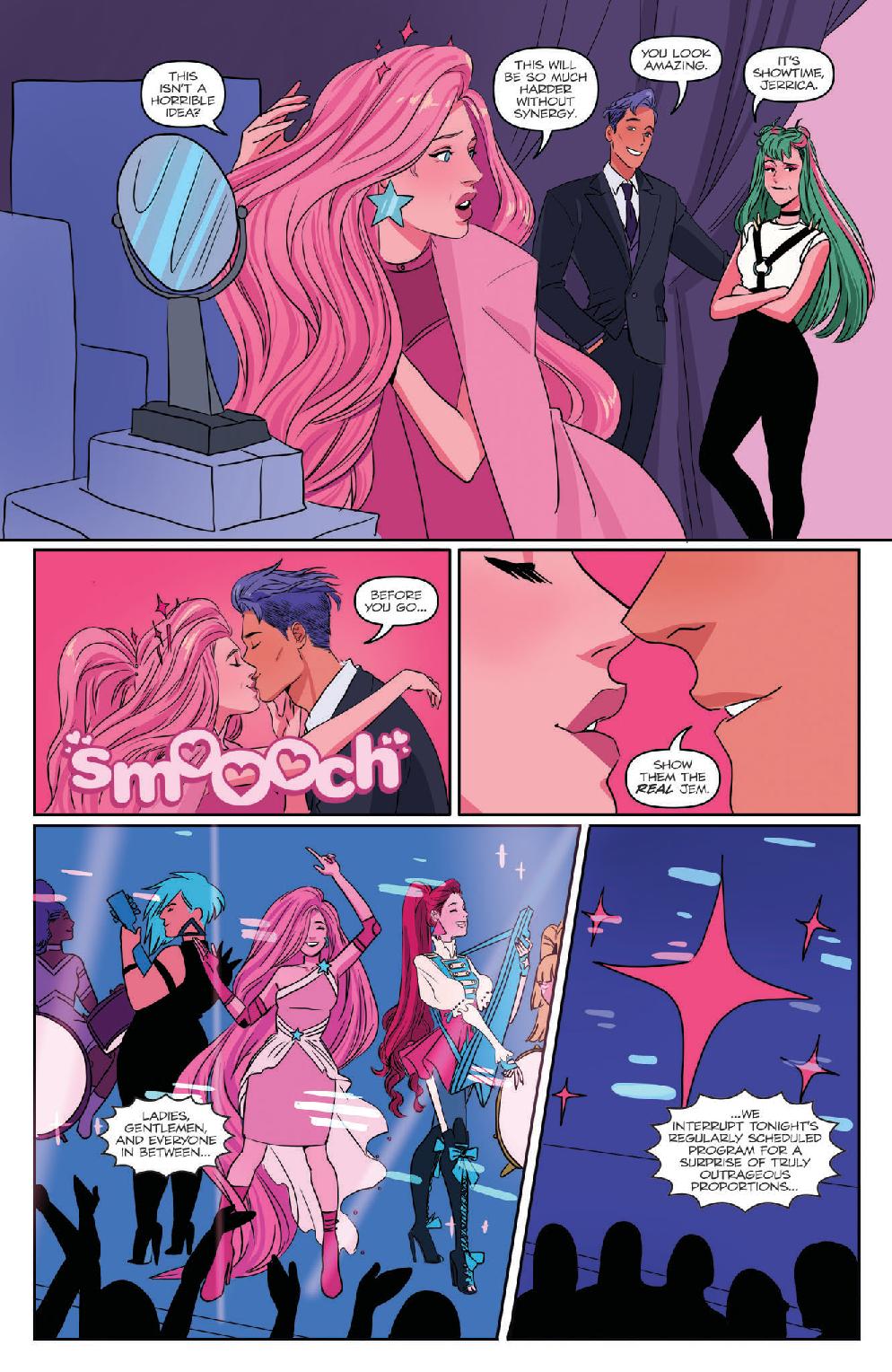 Read online Jem and the Holograms 20/20 comic -  Issue # Full - 22