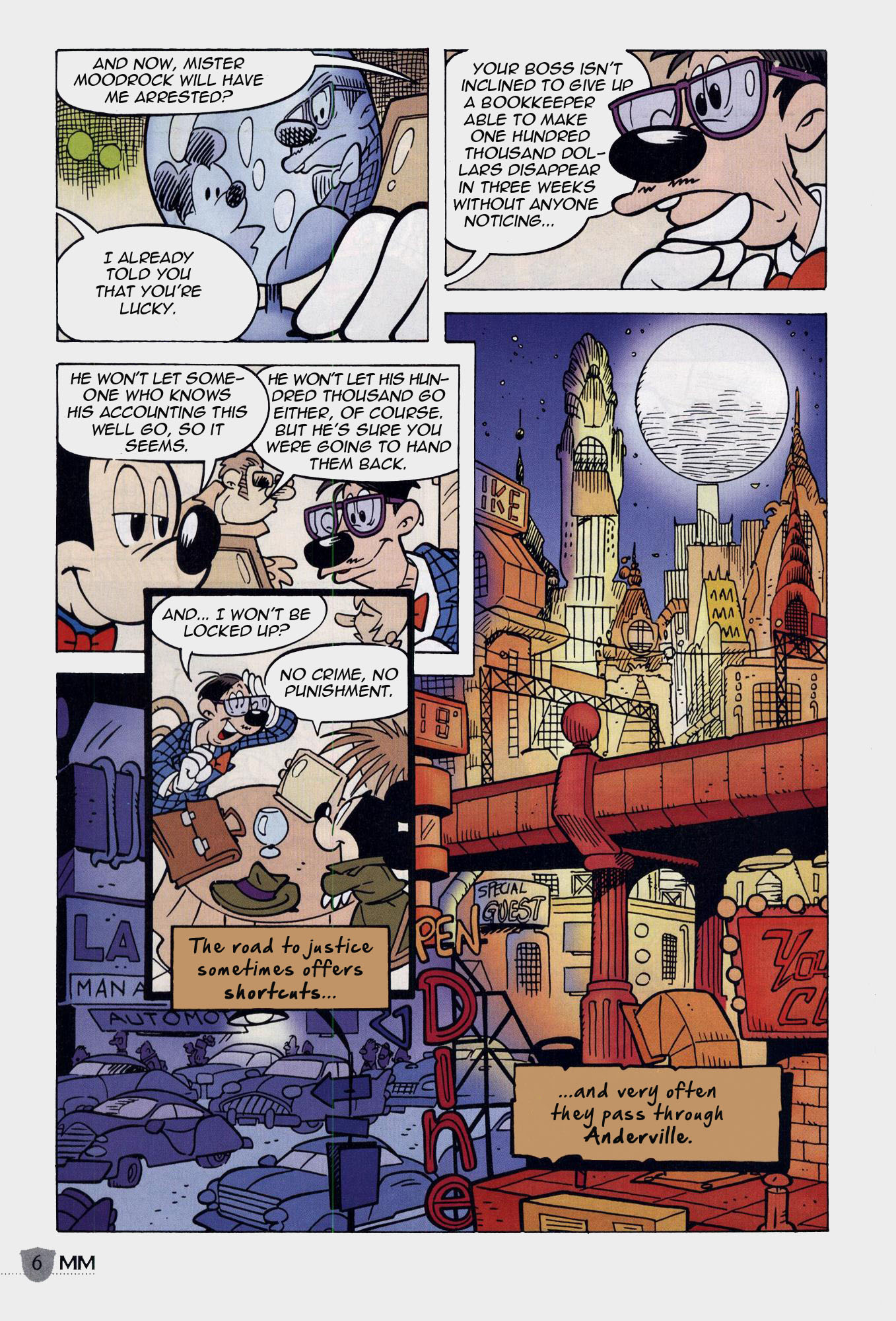 Read online Mickey Mouse Mystery Magazine comic -  Issue #1 - 6