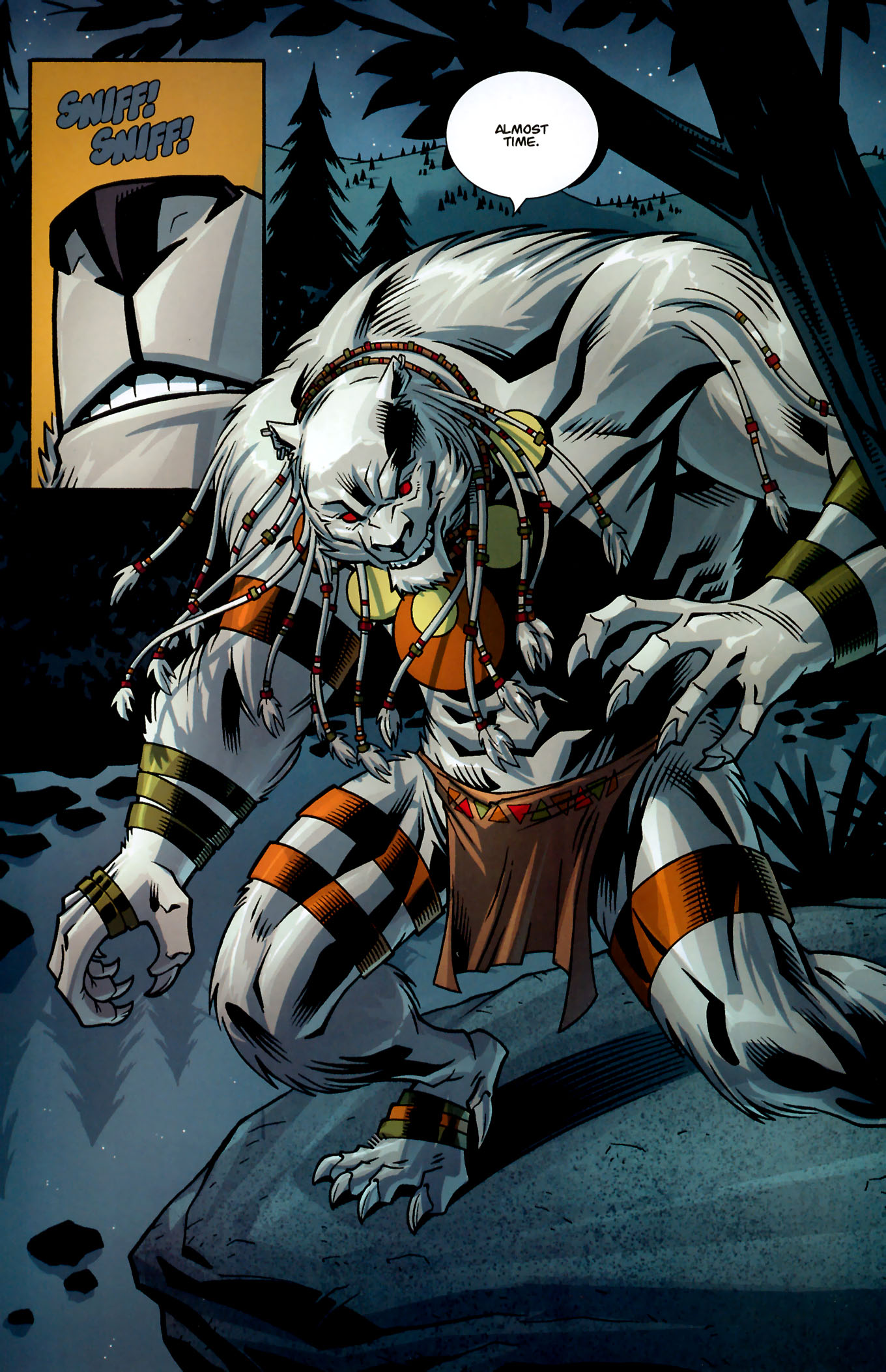 Read online The Astounding Wolf-Man comic -  Issue #18 - 22