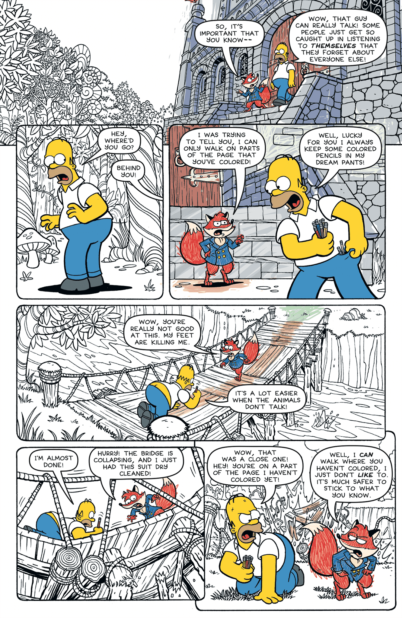 Read online Simpsons Comics comic -  Issue #240 - 7