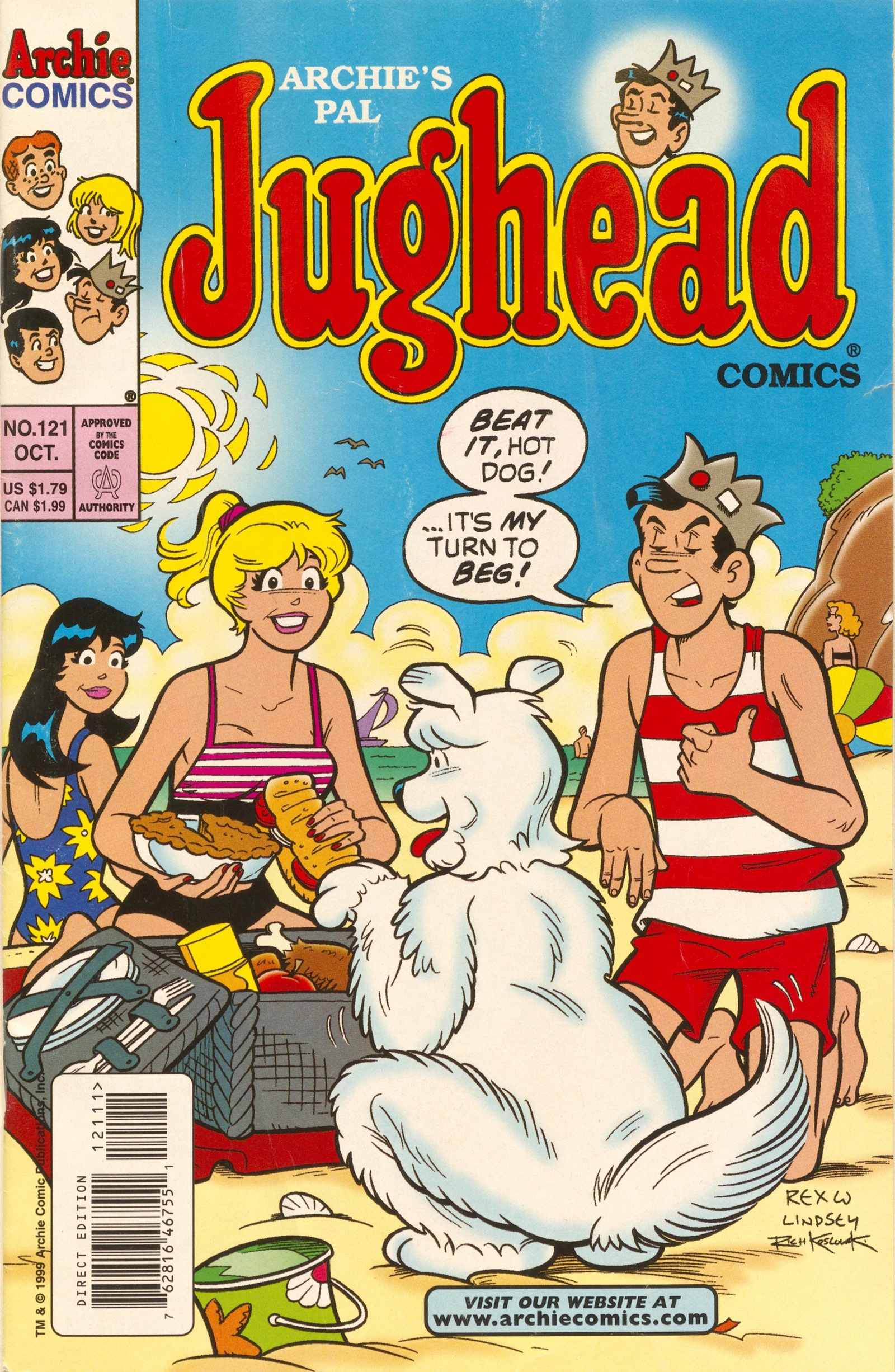 Read online Archie's Pal Jughead Comics comic -  Issue #121 - 1