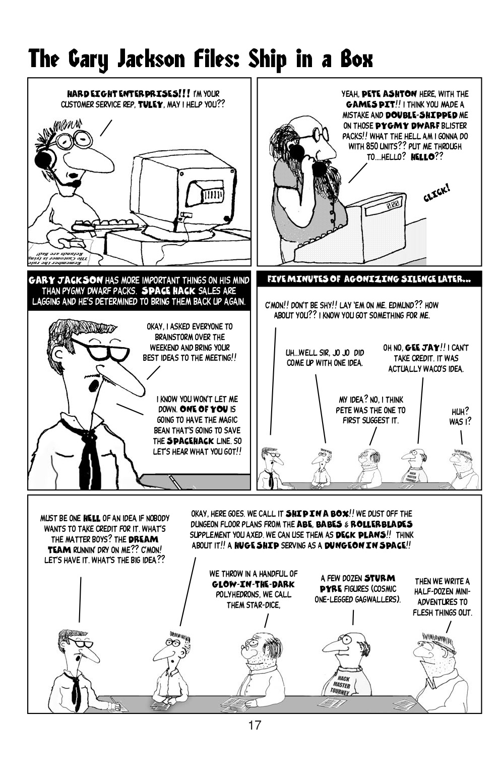 Read online Knights of the Dinner Table comic -  Issue #16 - 19