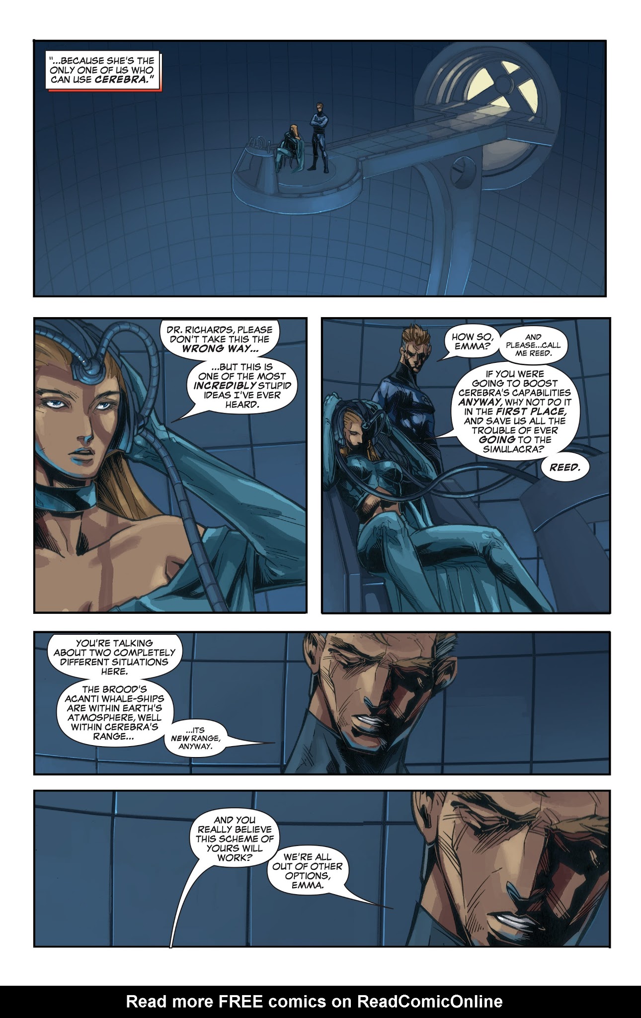 Read online X-Men/Fantastic Four comic -  Issue #5 - 16