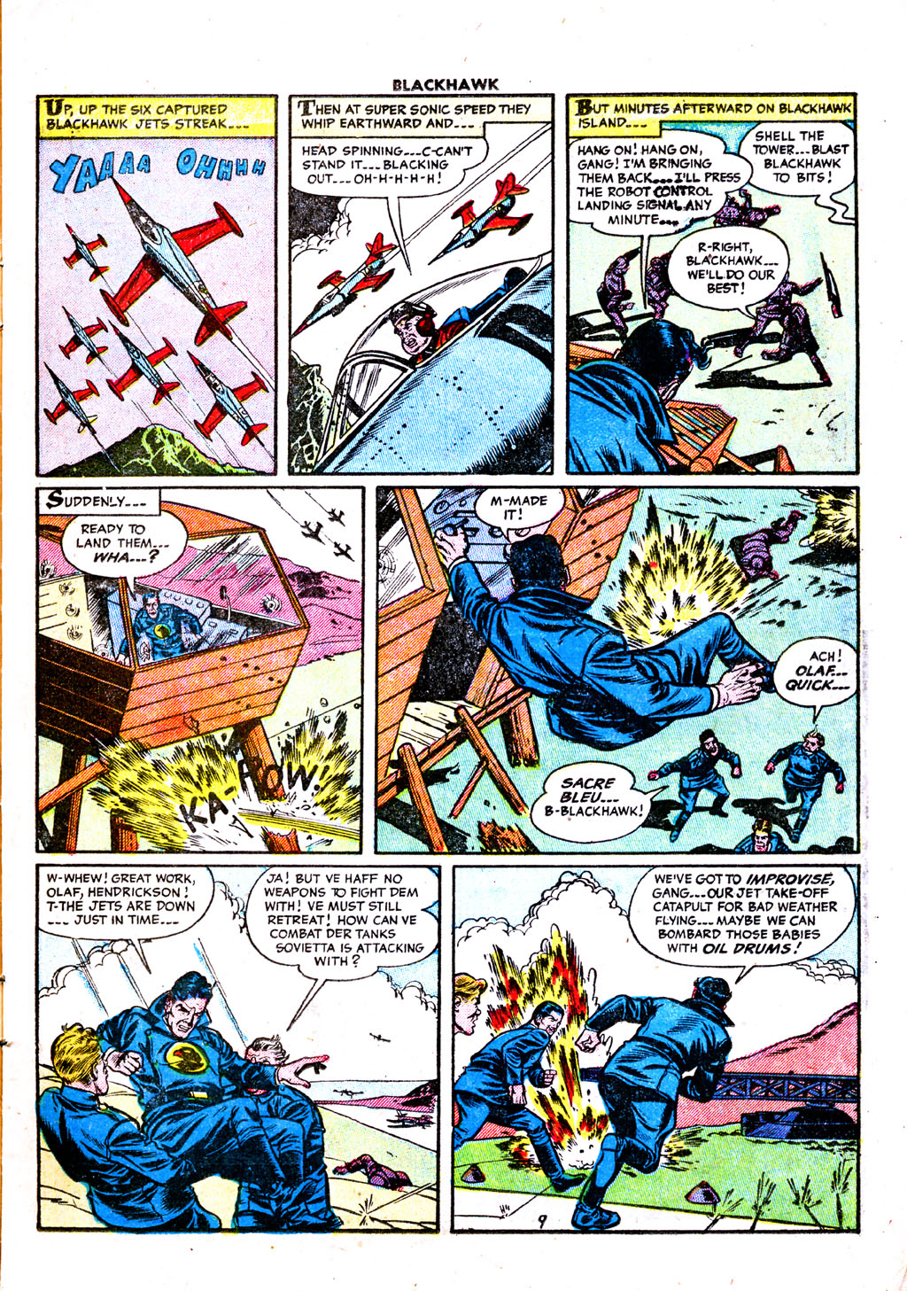 Read online Blackhawk (1957) comic -  Issue #87 - 11