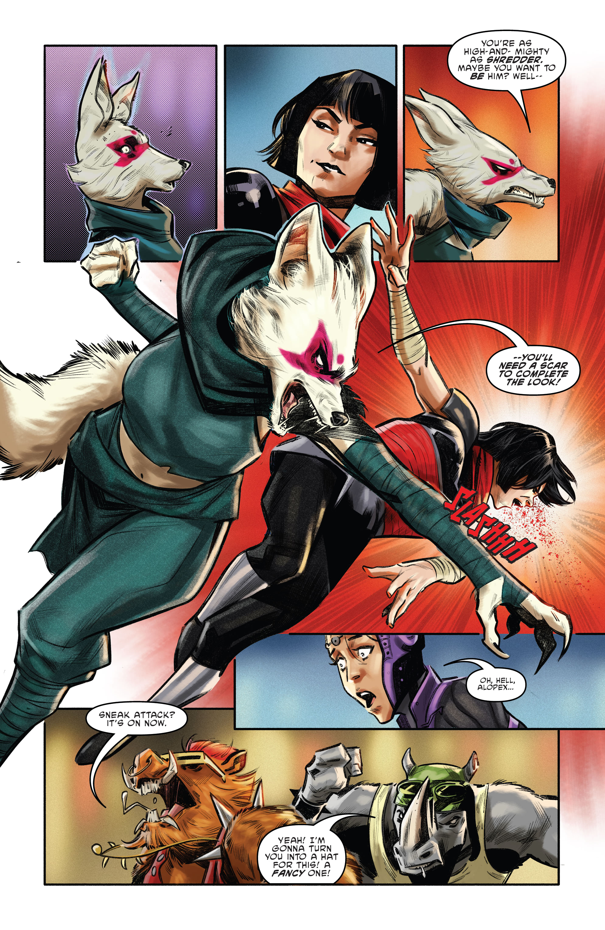 Read online Teenage Mutant Ninja Turtles: The Armageddon Game - The Alliance comic -  Issue #3 - 22